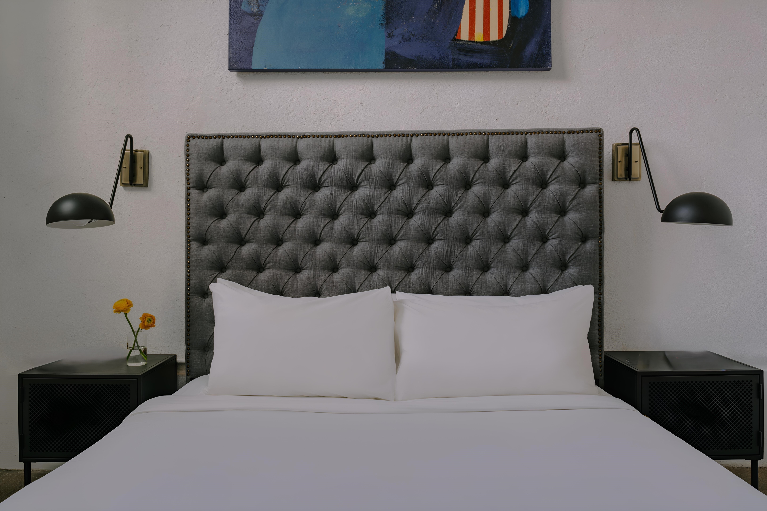 Guest room at the The Heid Lofts by Reside, a Wyndham Residence in Philadelphia, Pennsylvania