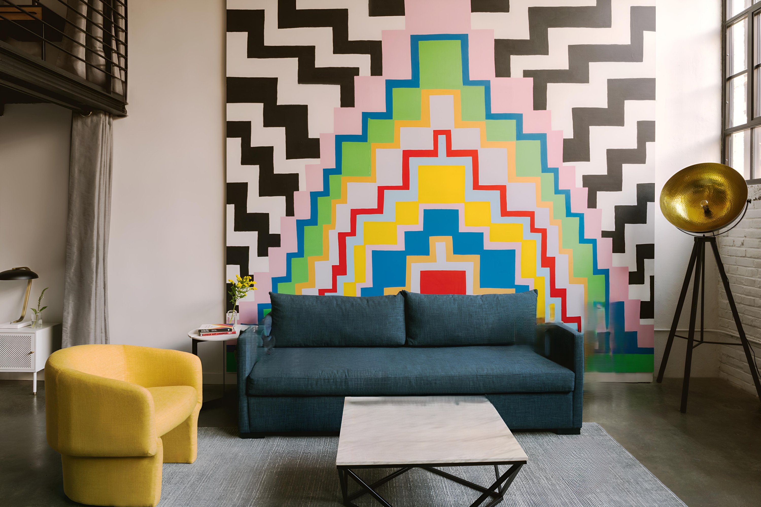 Guest room at the The Heid Lofts by Reside, a Wyndham Residence in Philadelphia, Pennsylvania