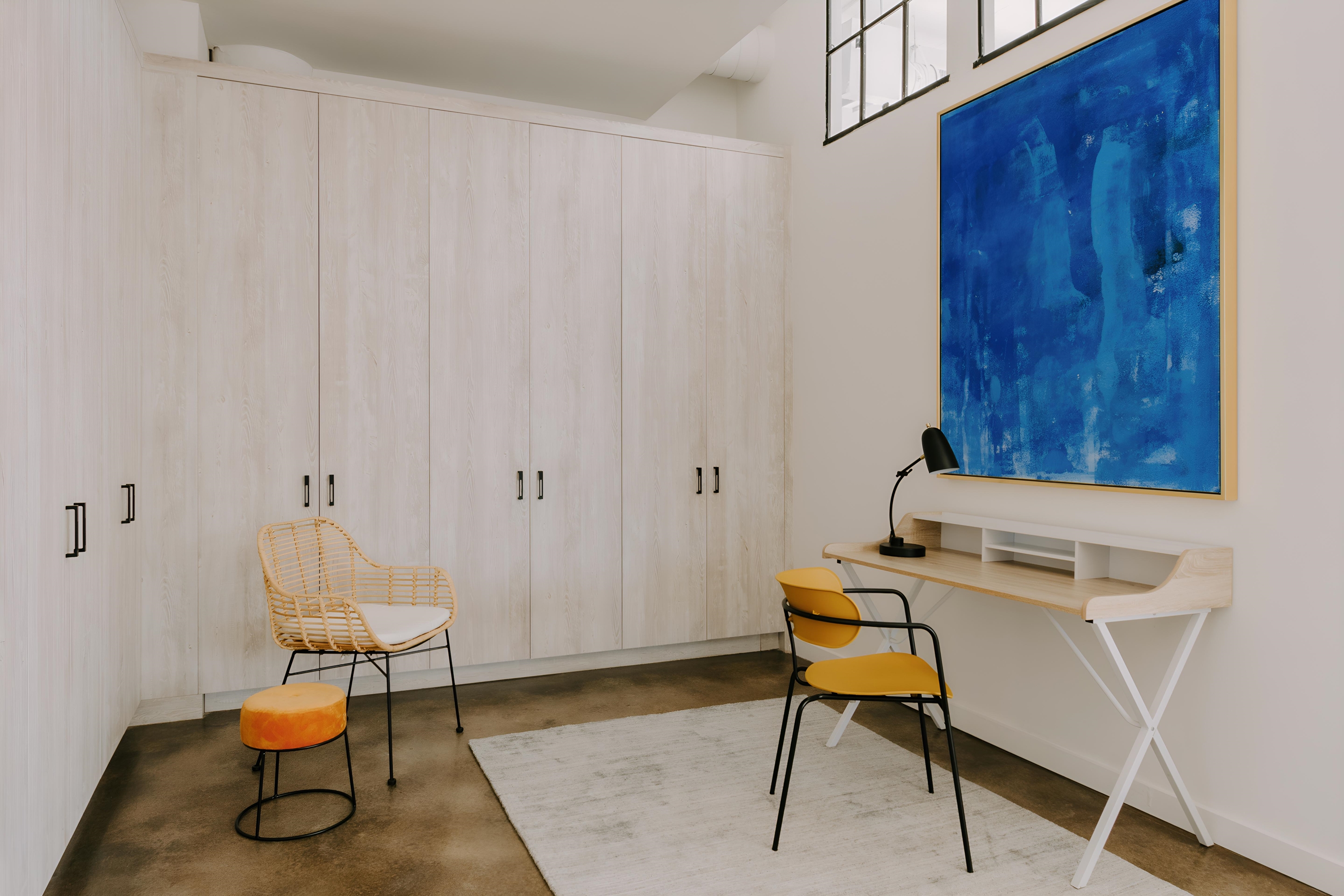 Guest room feature at the The Heid Lofts by Reside, a Wyndham Residence in Philadelphia, Pennsylvania