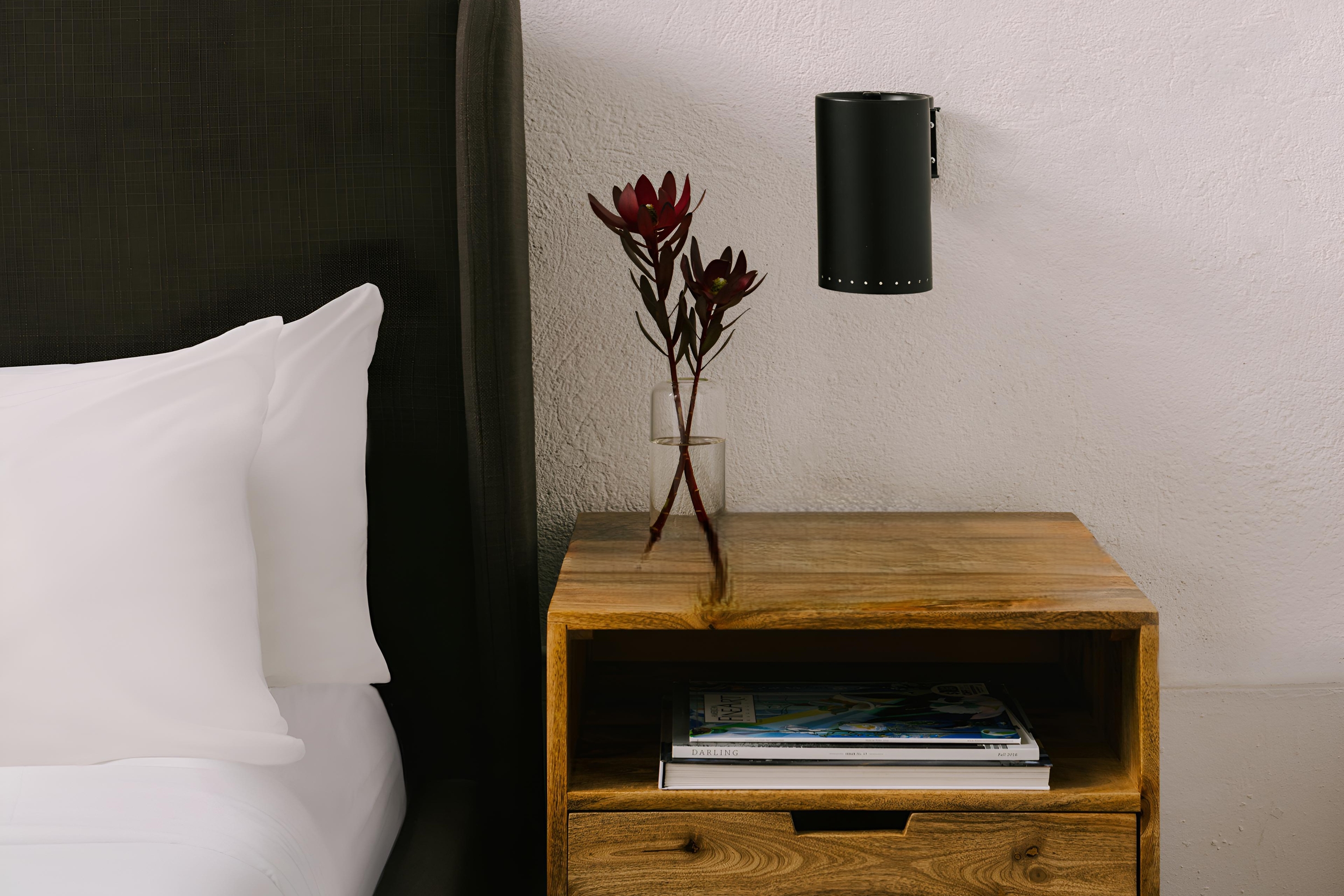 Guest room feature at the The Heid Lofts by Reside, a Wyndham Residence in Philadelphia, Pennsylvania
