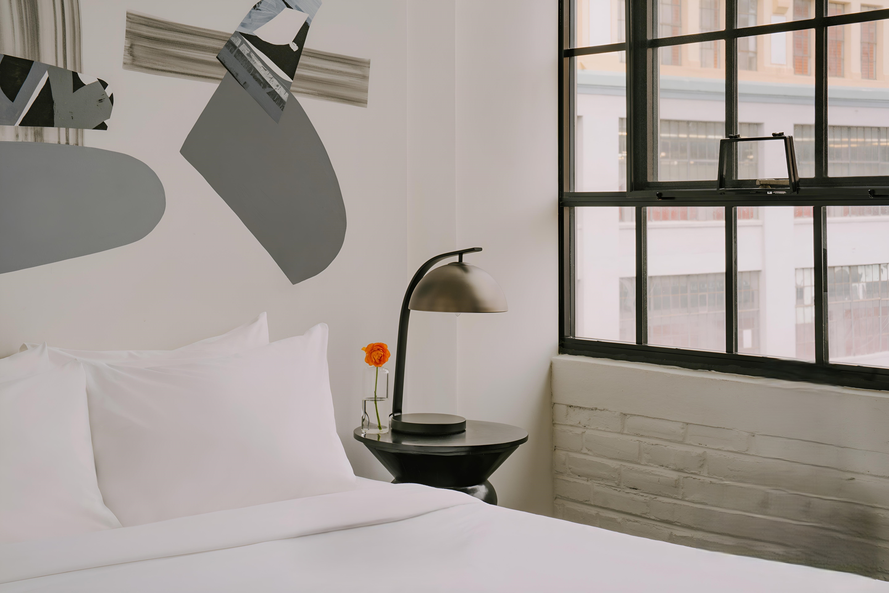 Guest room feature at the The Heid Lofts by Reside, a Wyndham Residence in Philadelphia, Pennsylvania