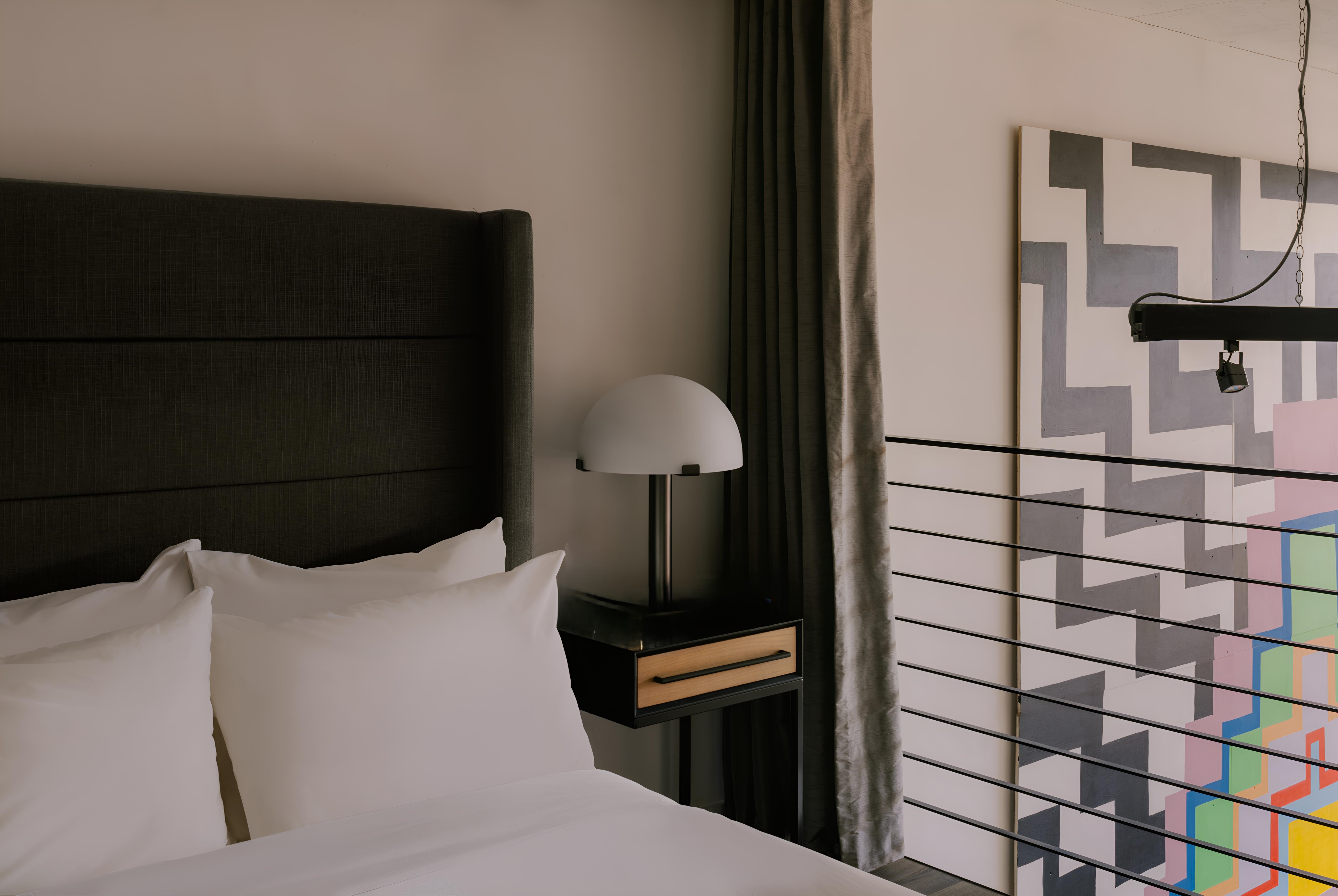 Guest room at the The Heid Lofts by Reside, a Wyndham Residence in Philadelphia, Pennsylvania