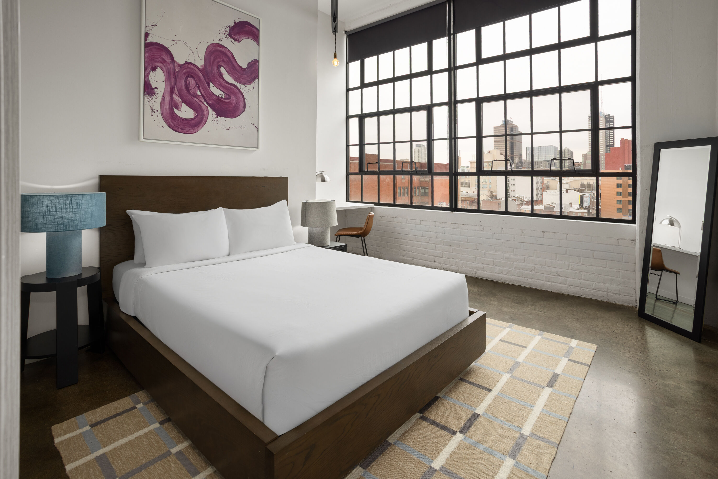 The Heid Lofts by Reside, a Wyndham Residence suite in Philadelphia, Pennsylvania