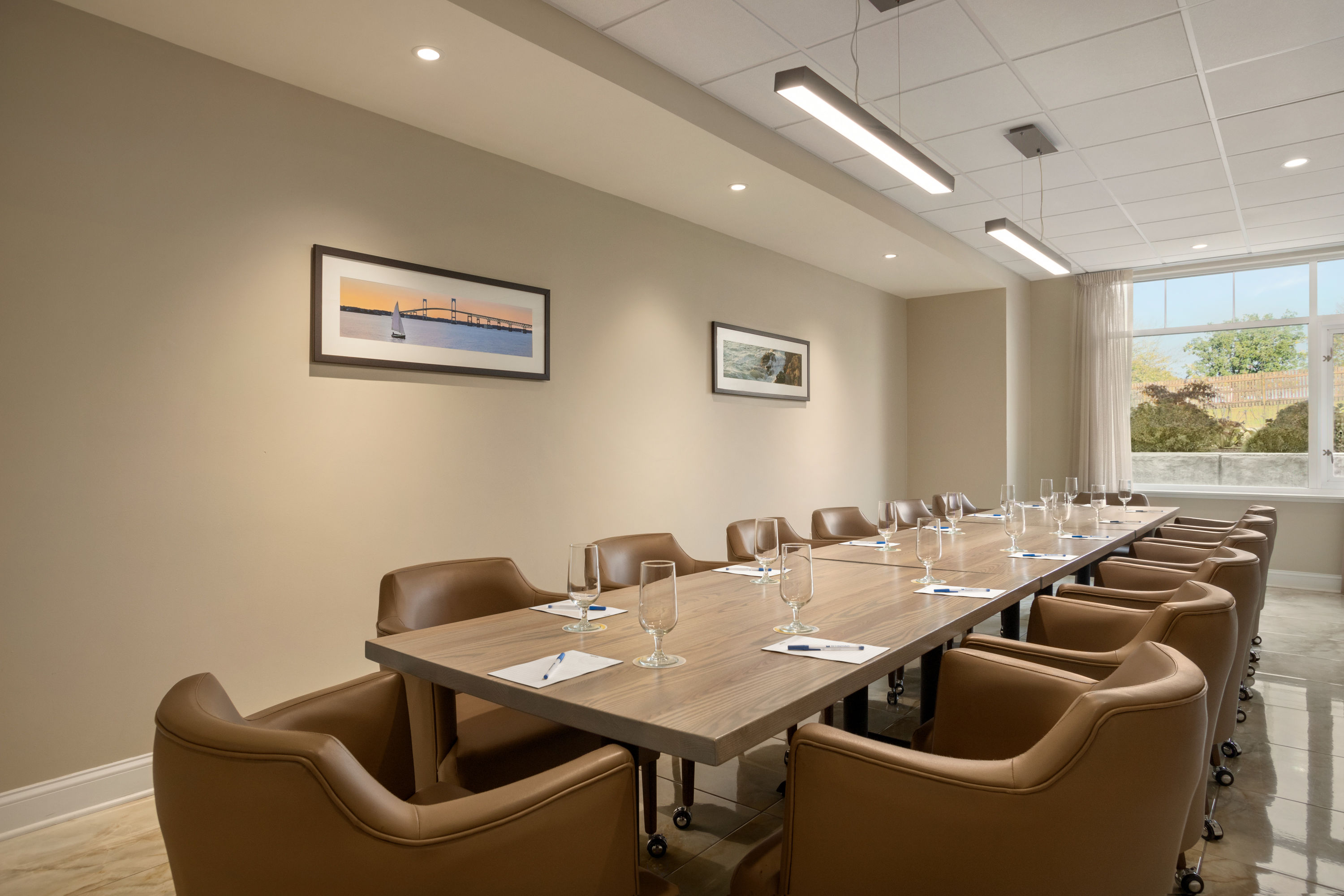 Board room at Wyndham Newport Hotel in Middletown, Rhode Island