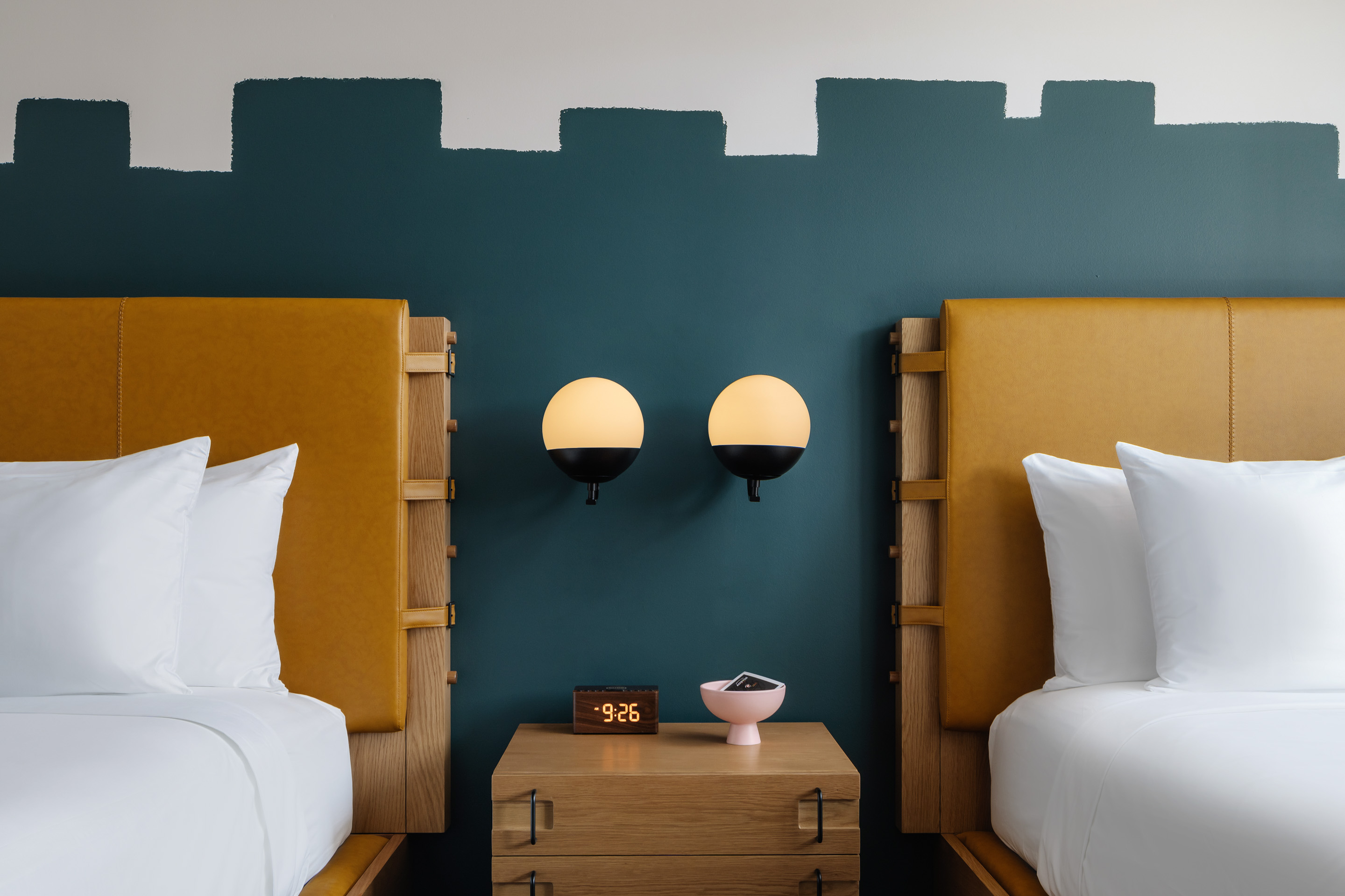 Guest room at the Origin Austin, a Wyndham Hotel in Austin, Texas