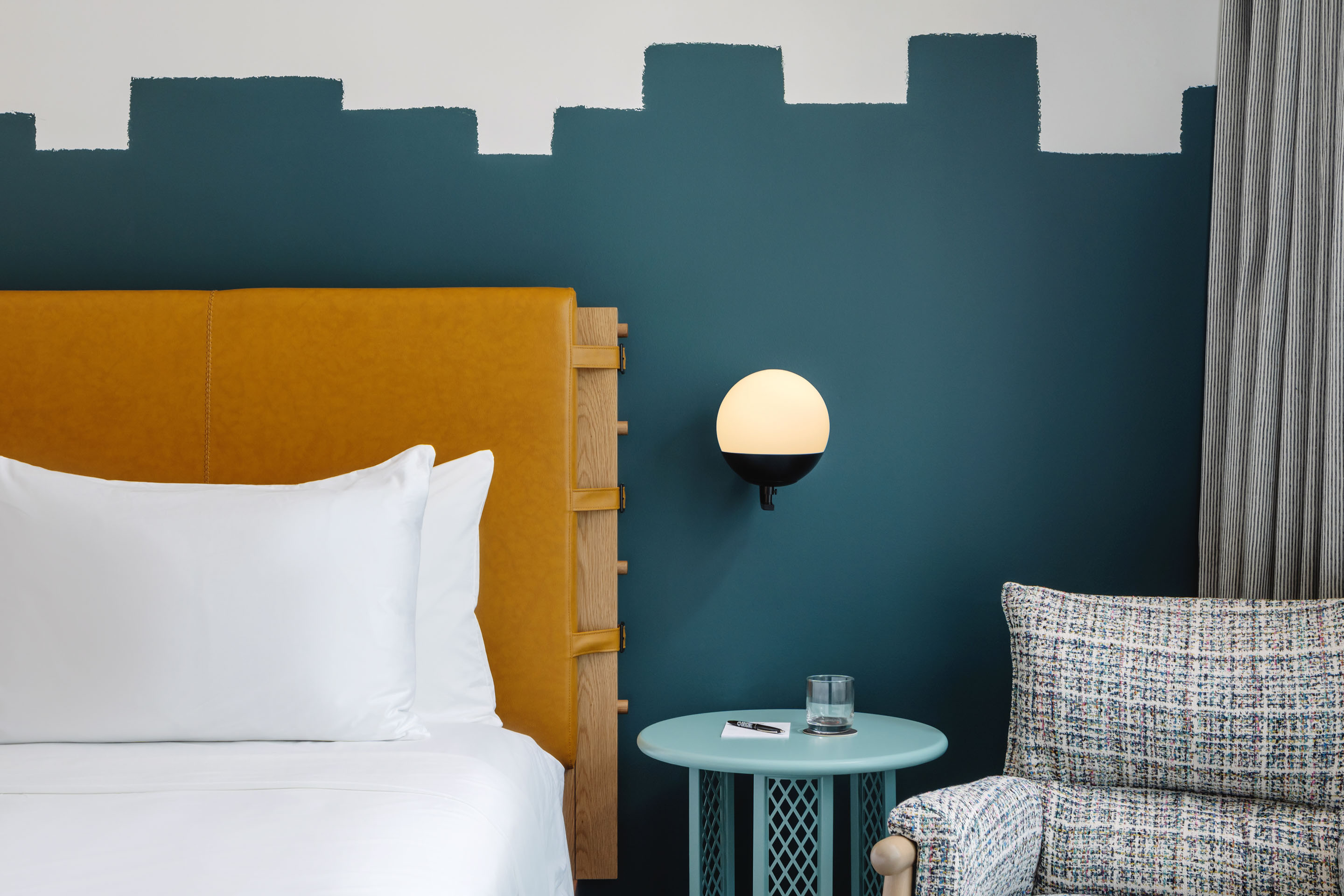 Guest room at the Origin Austin, a Wyndham Hotel in Austin, Texas