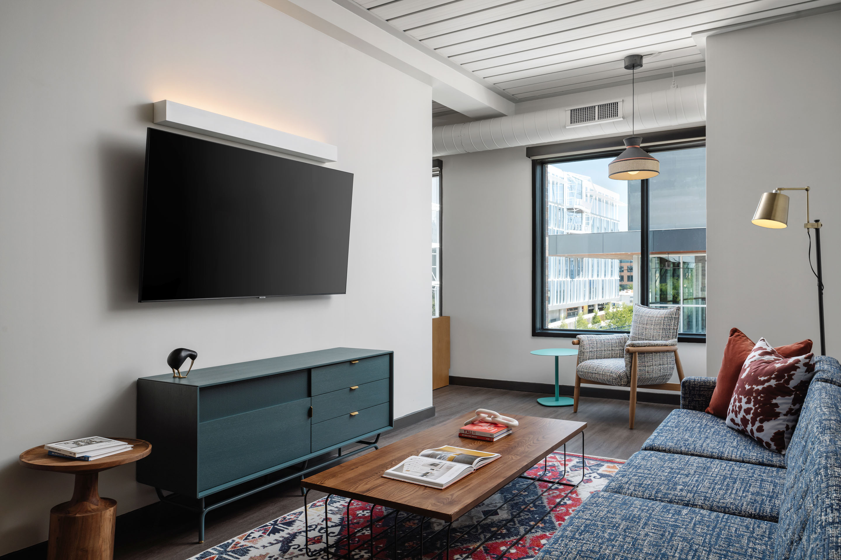 Guest room at the Origin Austin, a Wyndham Hotel in Austin, Texas