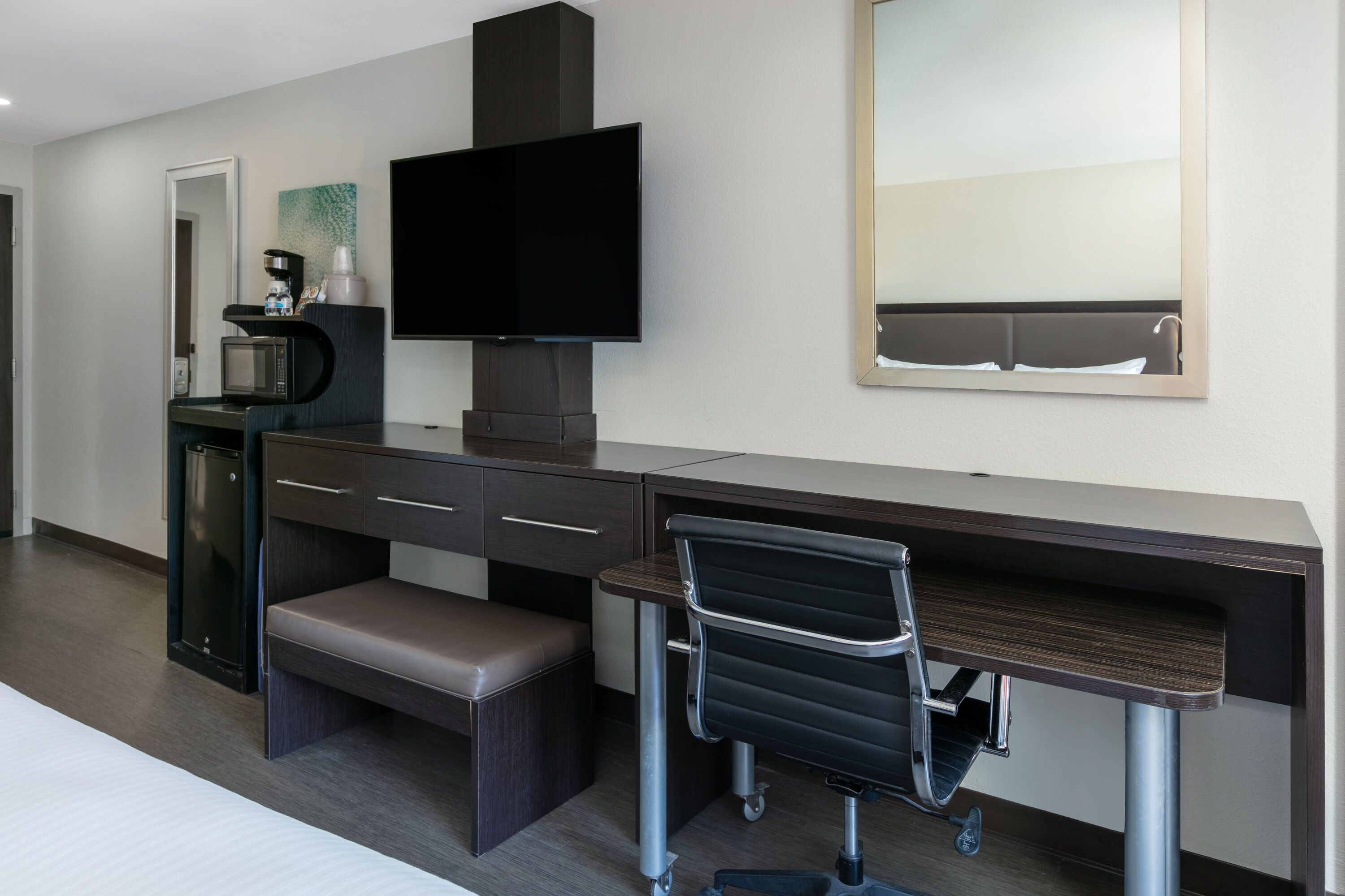 Guest room at the Wyndham Corpus Christi Resort North Padre Island in Corpus Christi, Texas