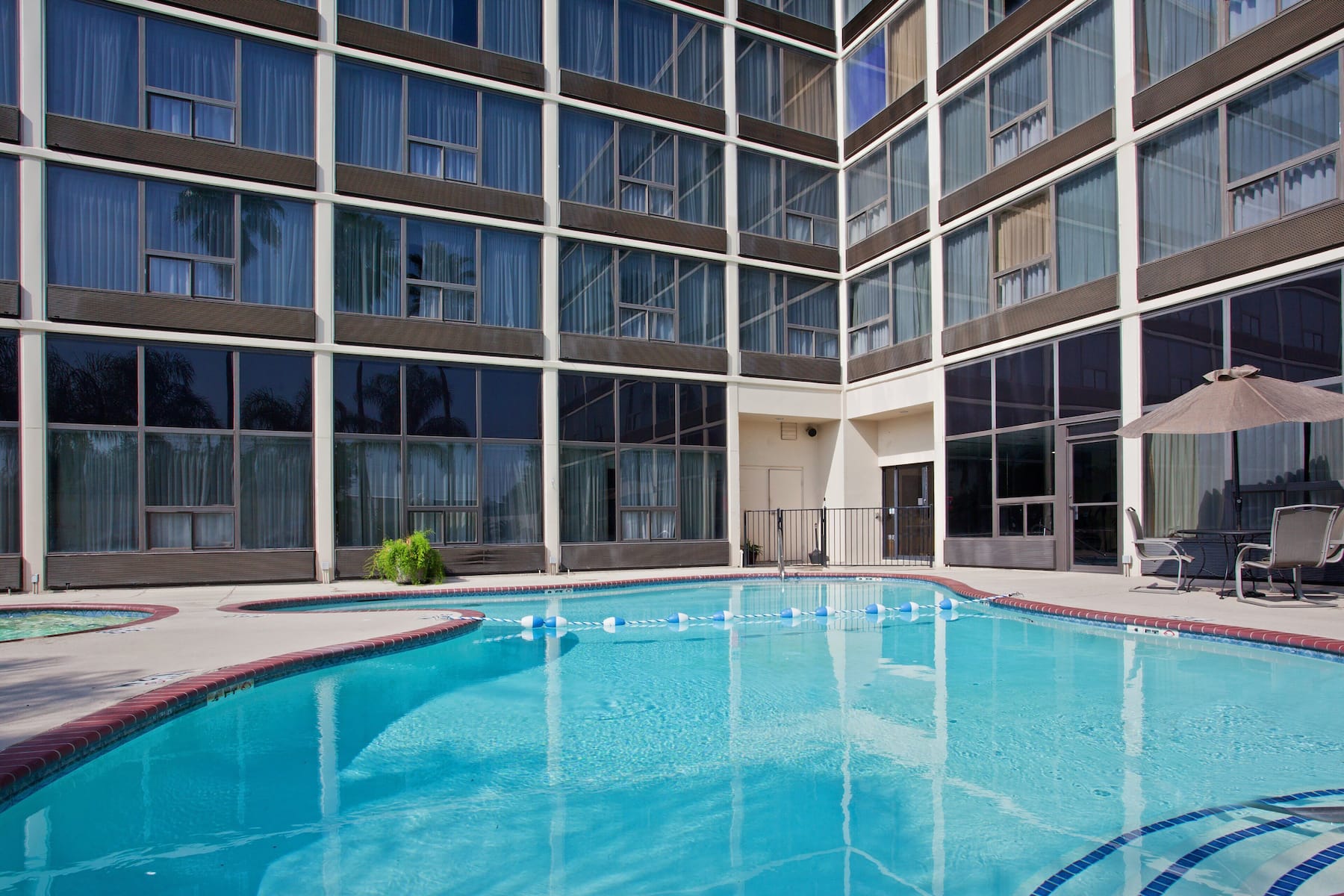 Pool at the Wyndham Houston Hobby Airport in Houston, Texas