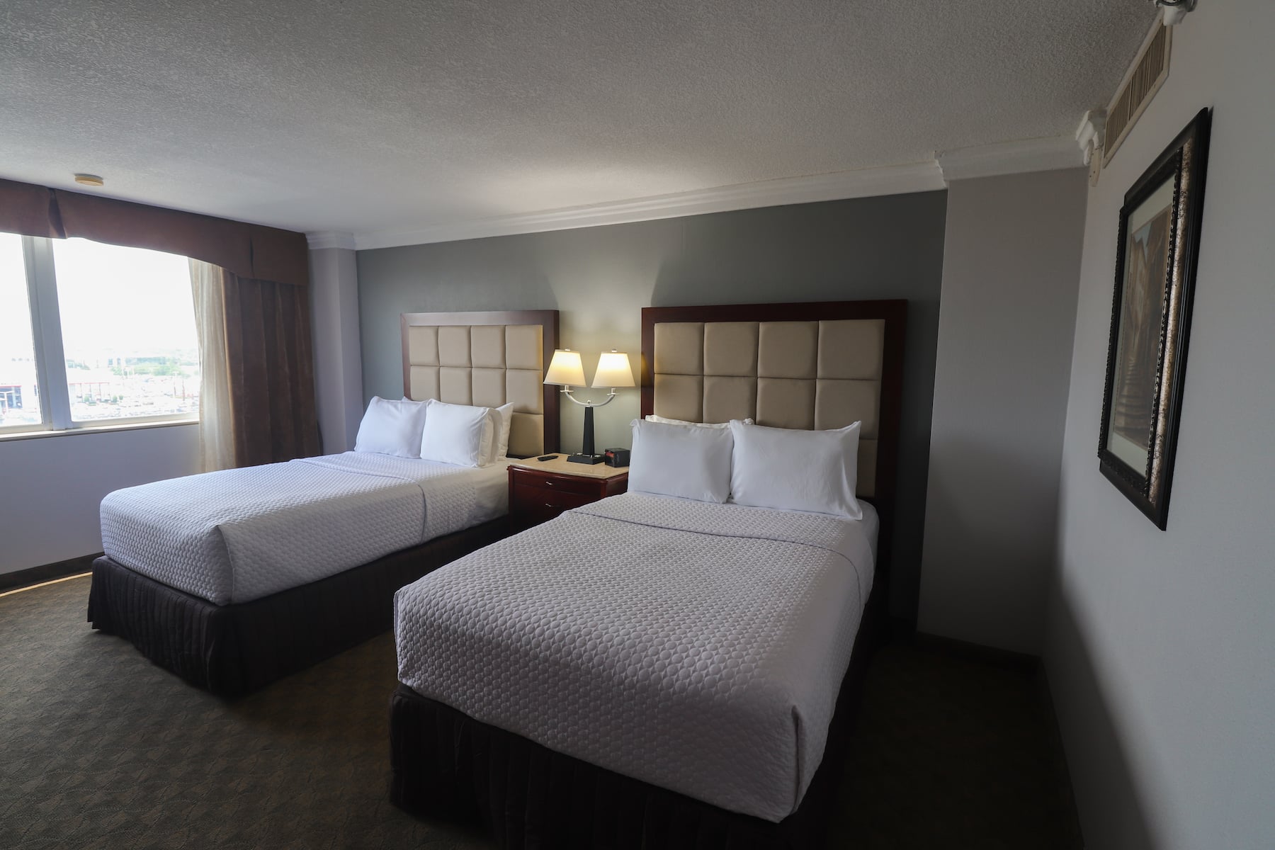 Guest room at the Wyndham Houston near NRG Park/Medical Center in Houston, Texas