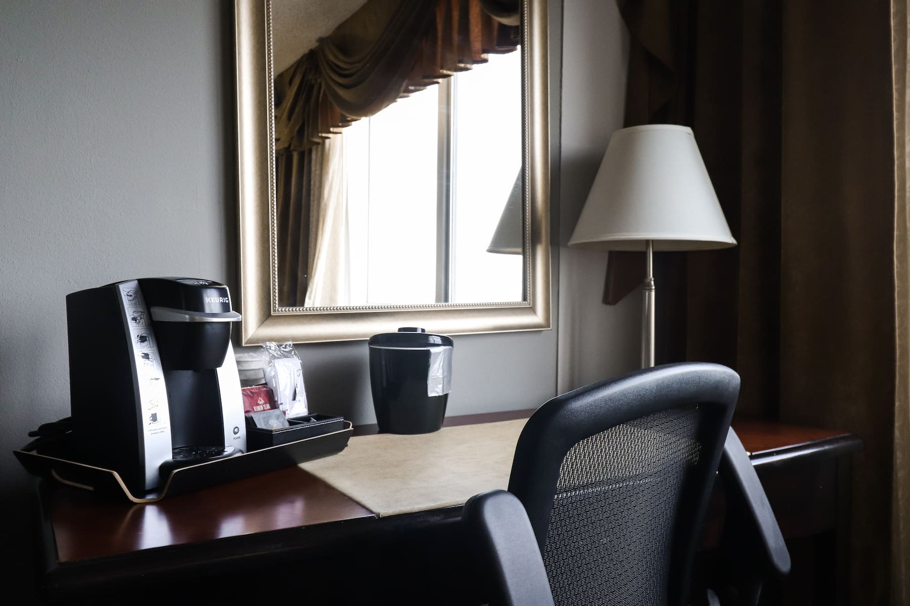 Guest room at the Wyndham Houston near NRG Park/Medical Center in Houston, Texas