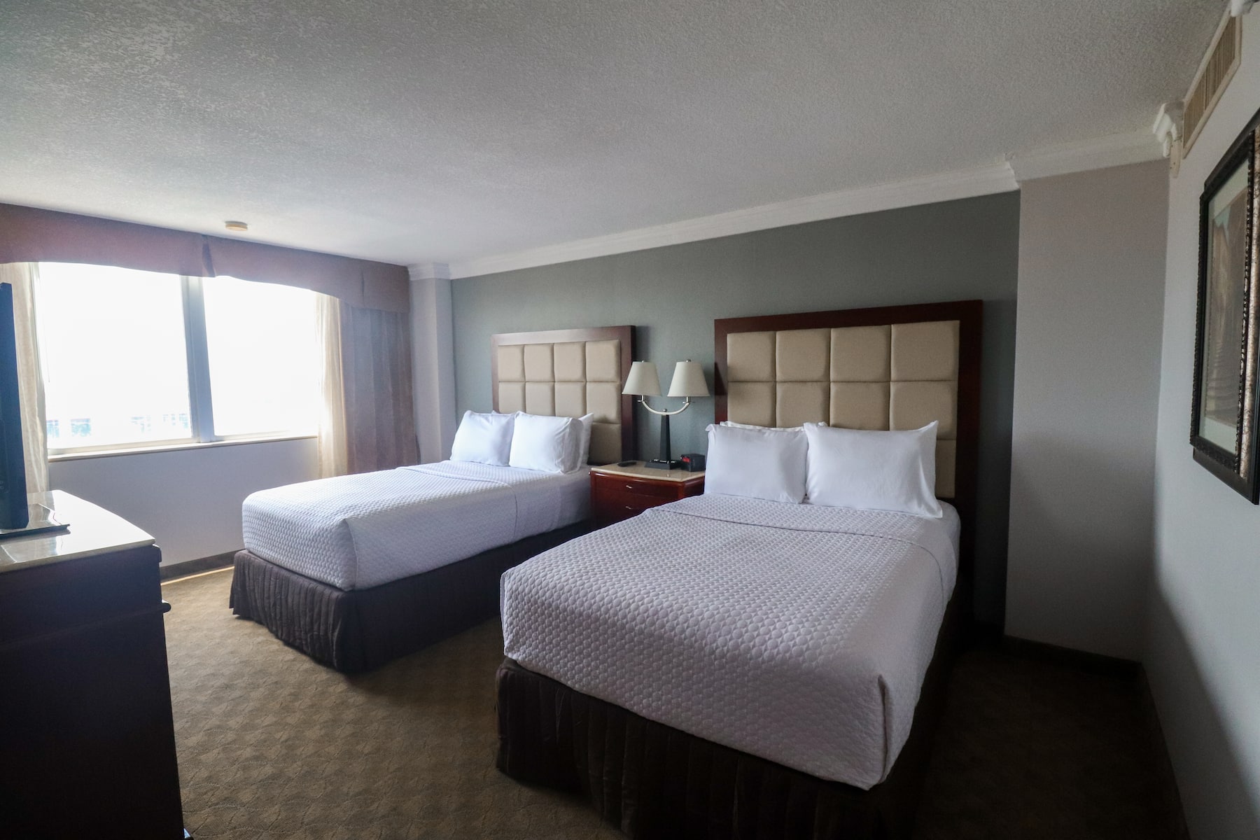 Guest room at the Wyndham Houston near NRG Park/Medical Center in Houston, Texas