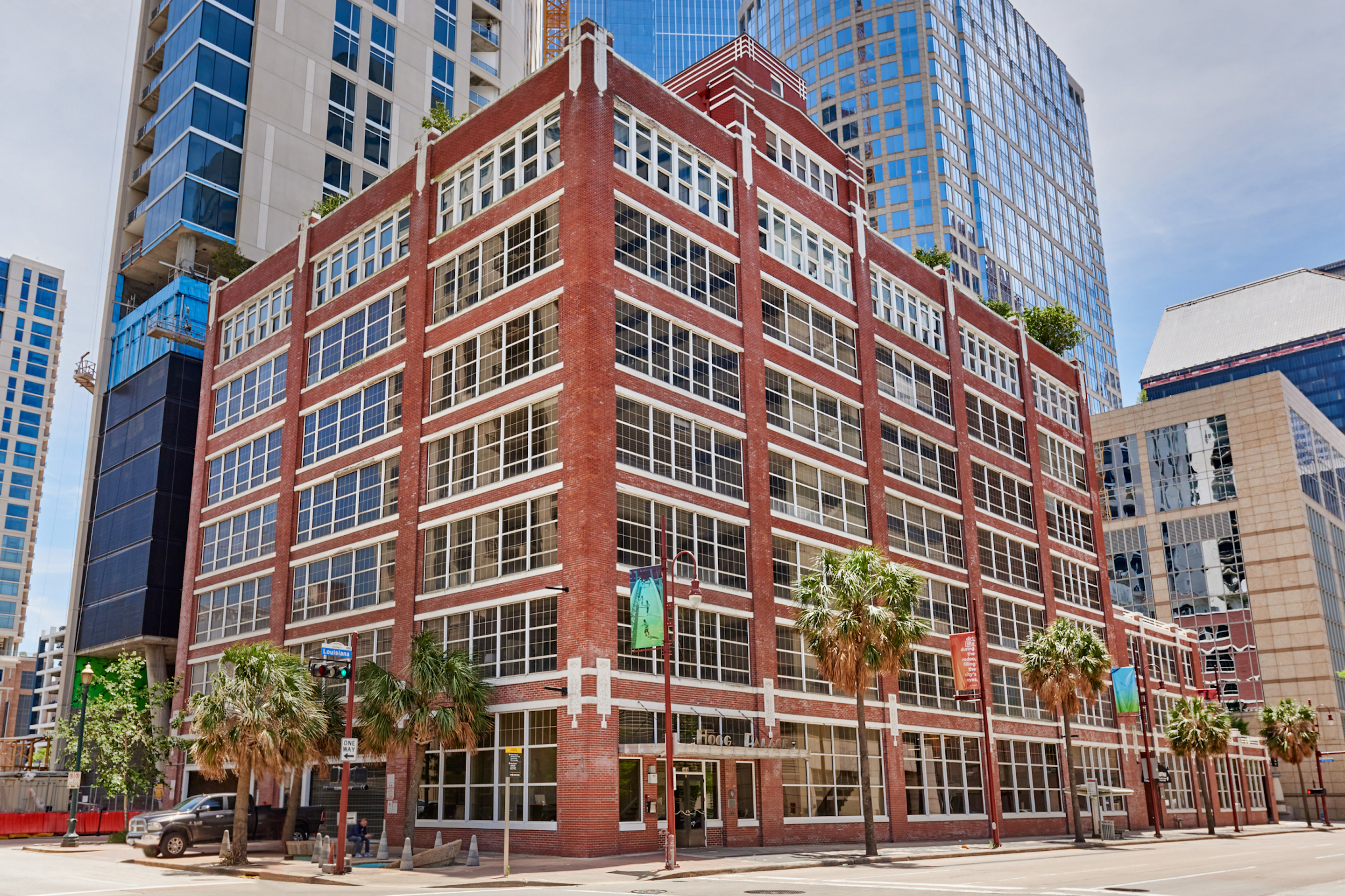 Exterior of Reside Houston Downtown, a Wyndham Residence hotel in Houston, Texas
