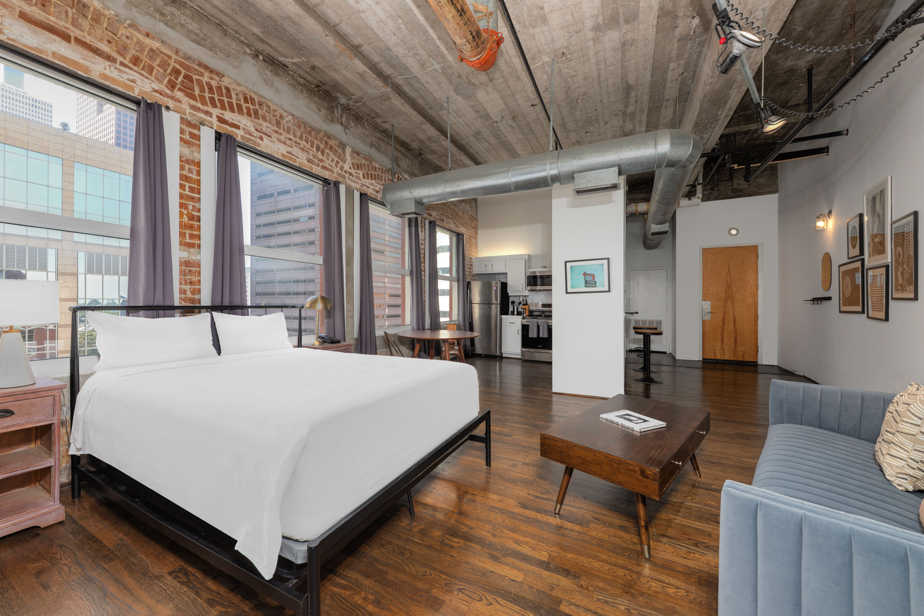 Reside Houston Downtown, a Wyndham Residence suite in Houston, Texas