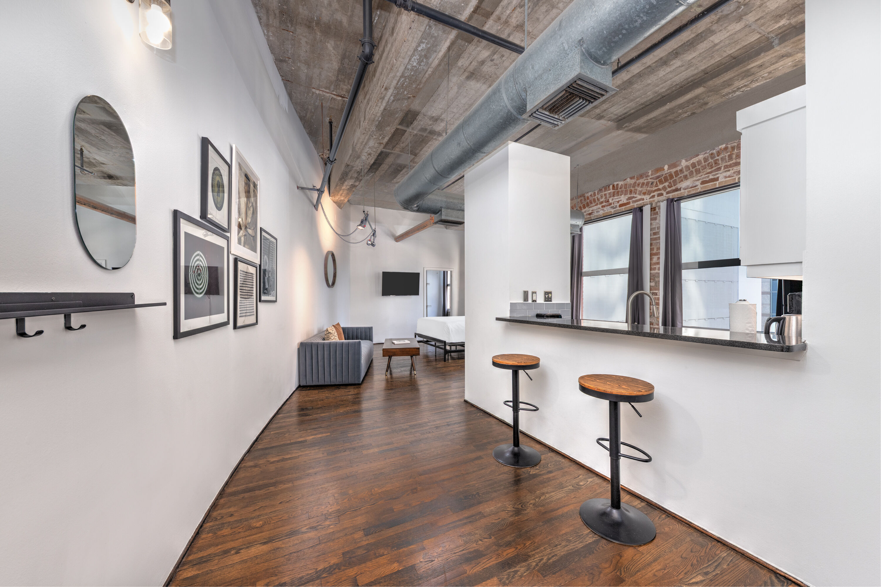 Reside Houston Downtown, a Wyndham Residence suite in Houston, Texas