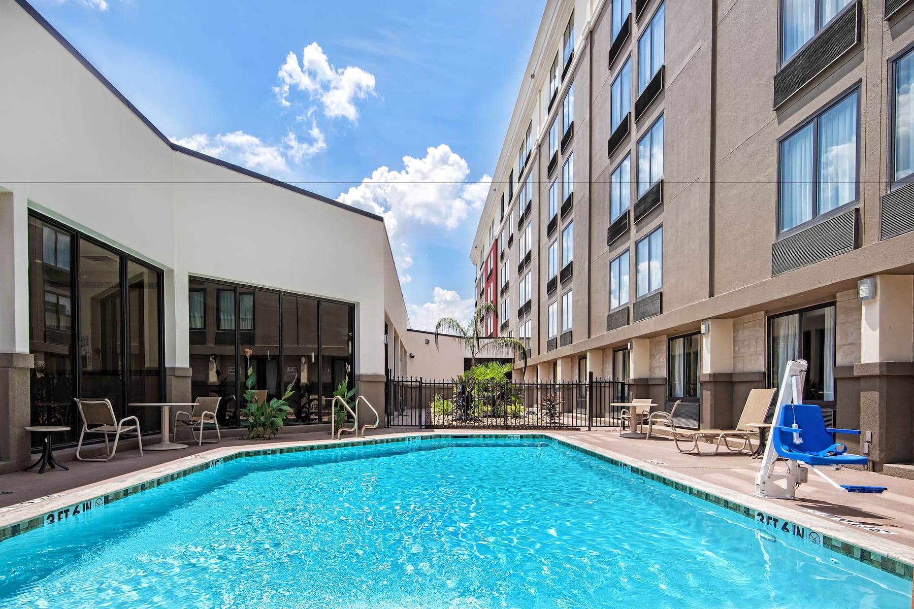 Pool at the Wyndham Houston Sugarland in Houston, Texas