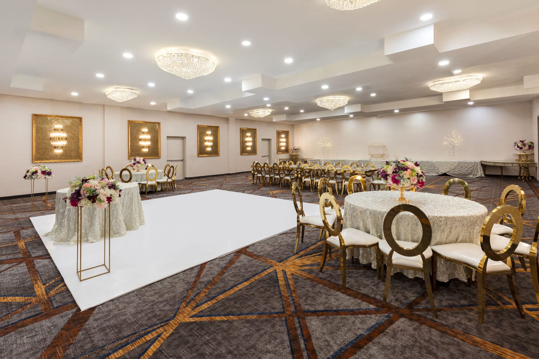Wyndham DFW Airport ballroom in Irving, Texas