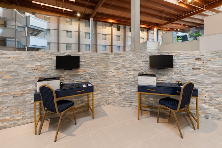 Meeting room at Wyndham DFW Airport in Irving, Texas