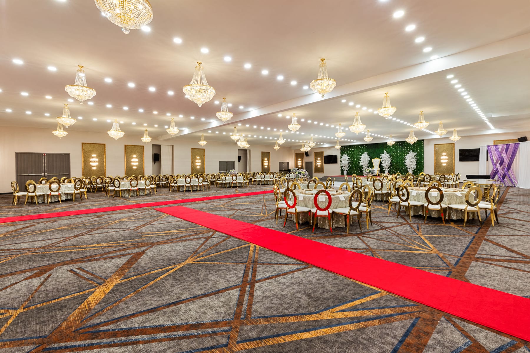 Wyndham DFW Airport grand ballroom in Irving, Texas