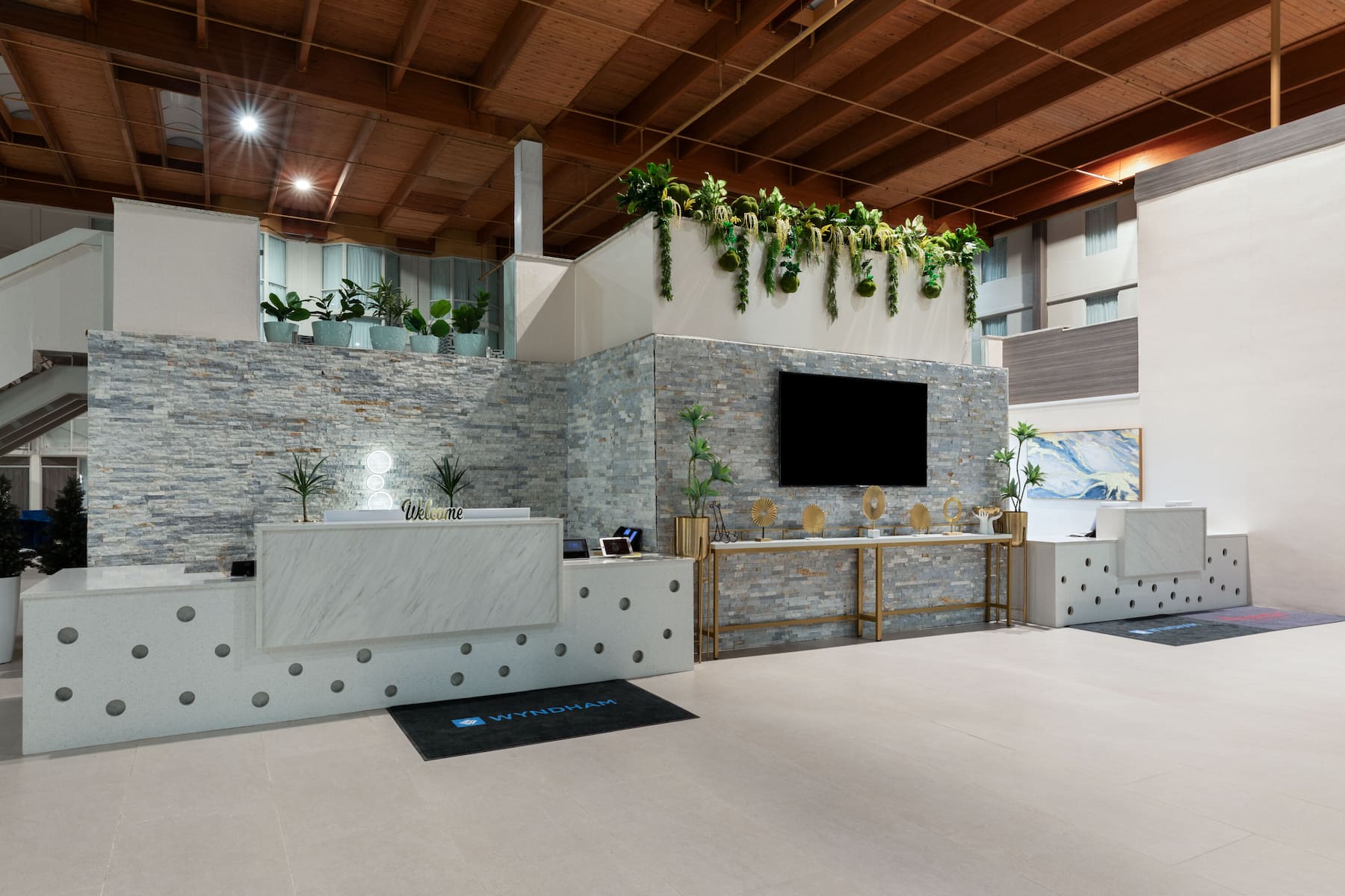Wyndham DFW Airport reception in Irving, Texas
