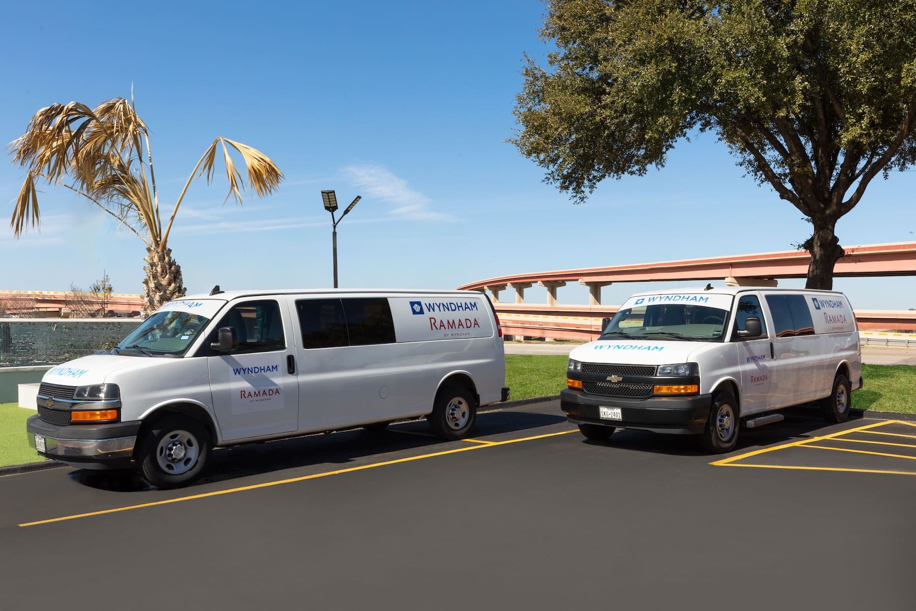 Shuttle at Wyndham DFW Airport in Irving, Texas