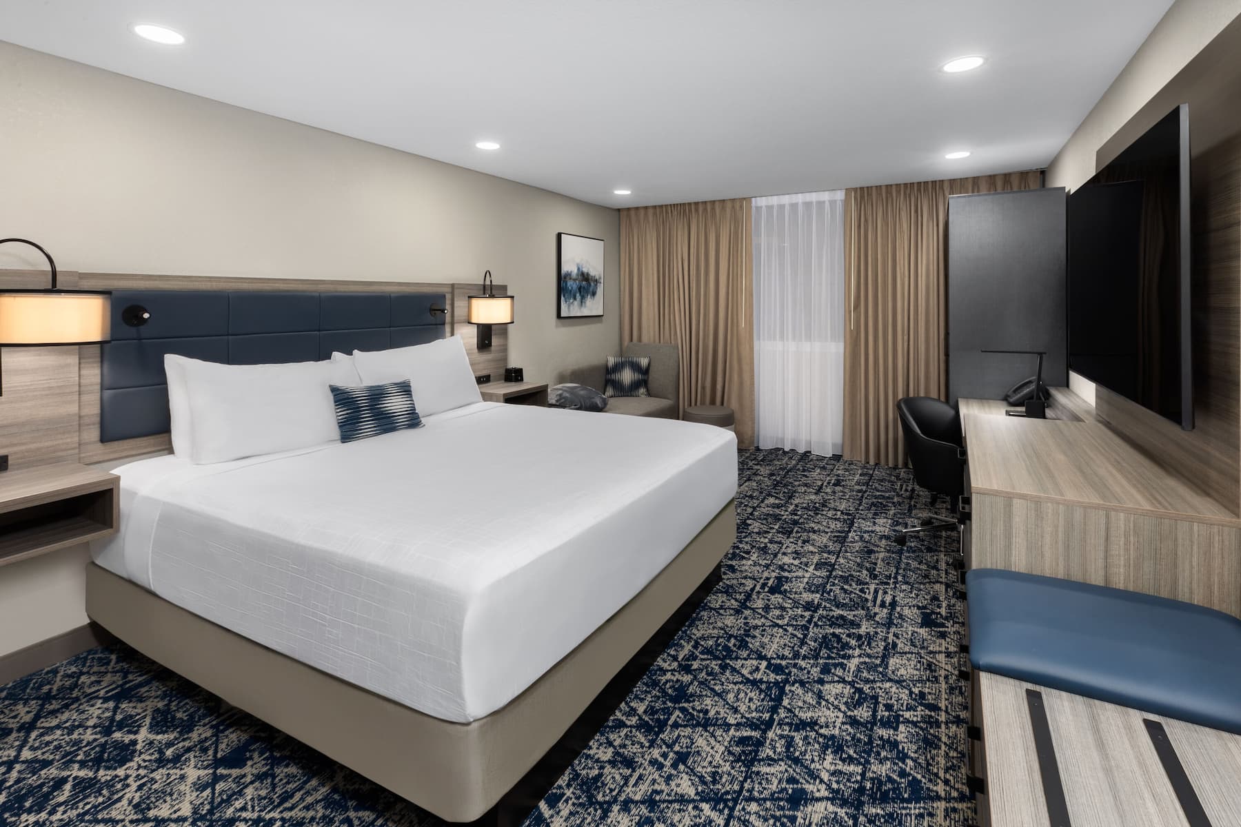 Wyndham DFW Airport suite in Irving, Texas