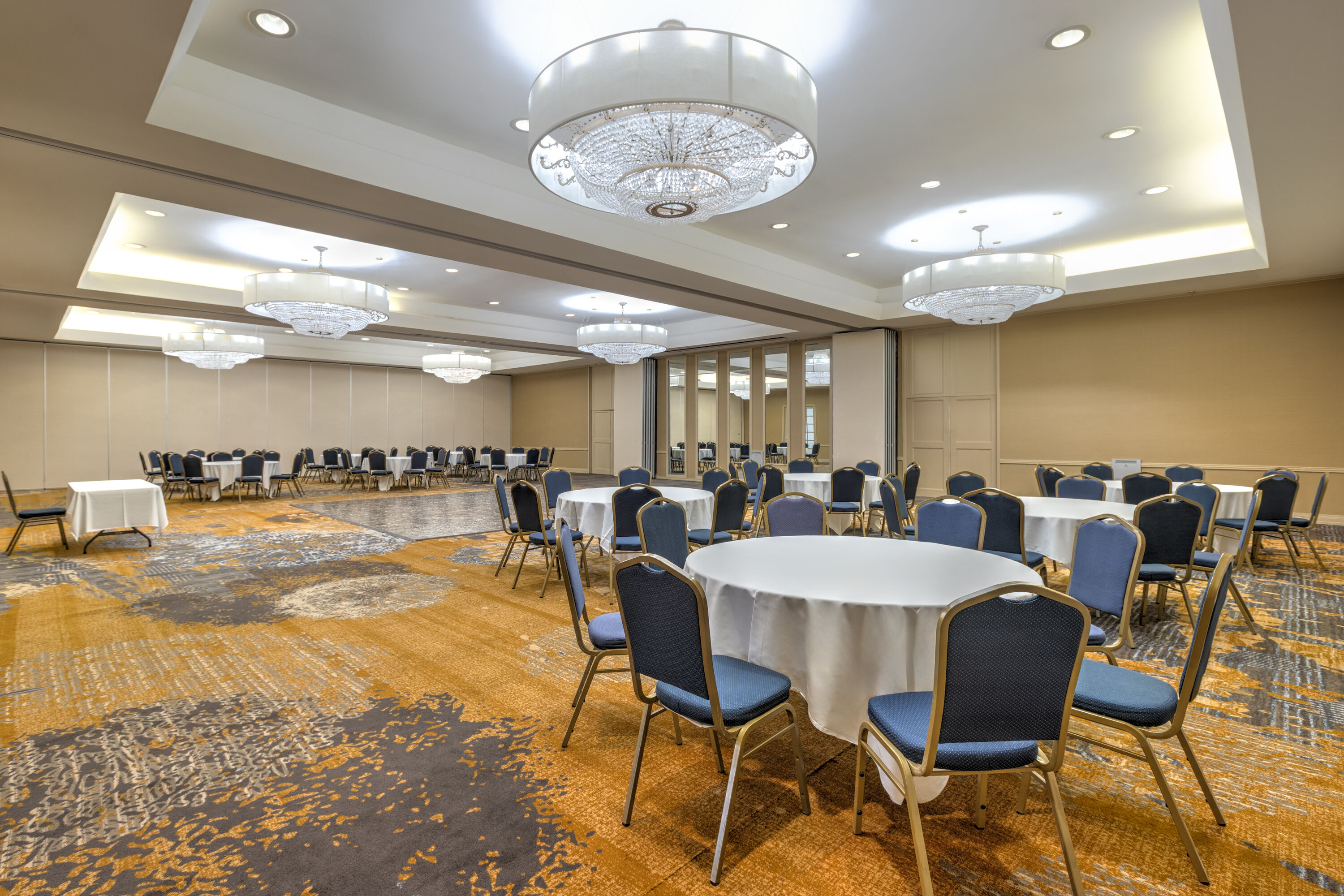 Wyndham Midland Downtown ballroom in Midland, Texas