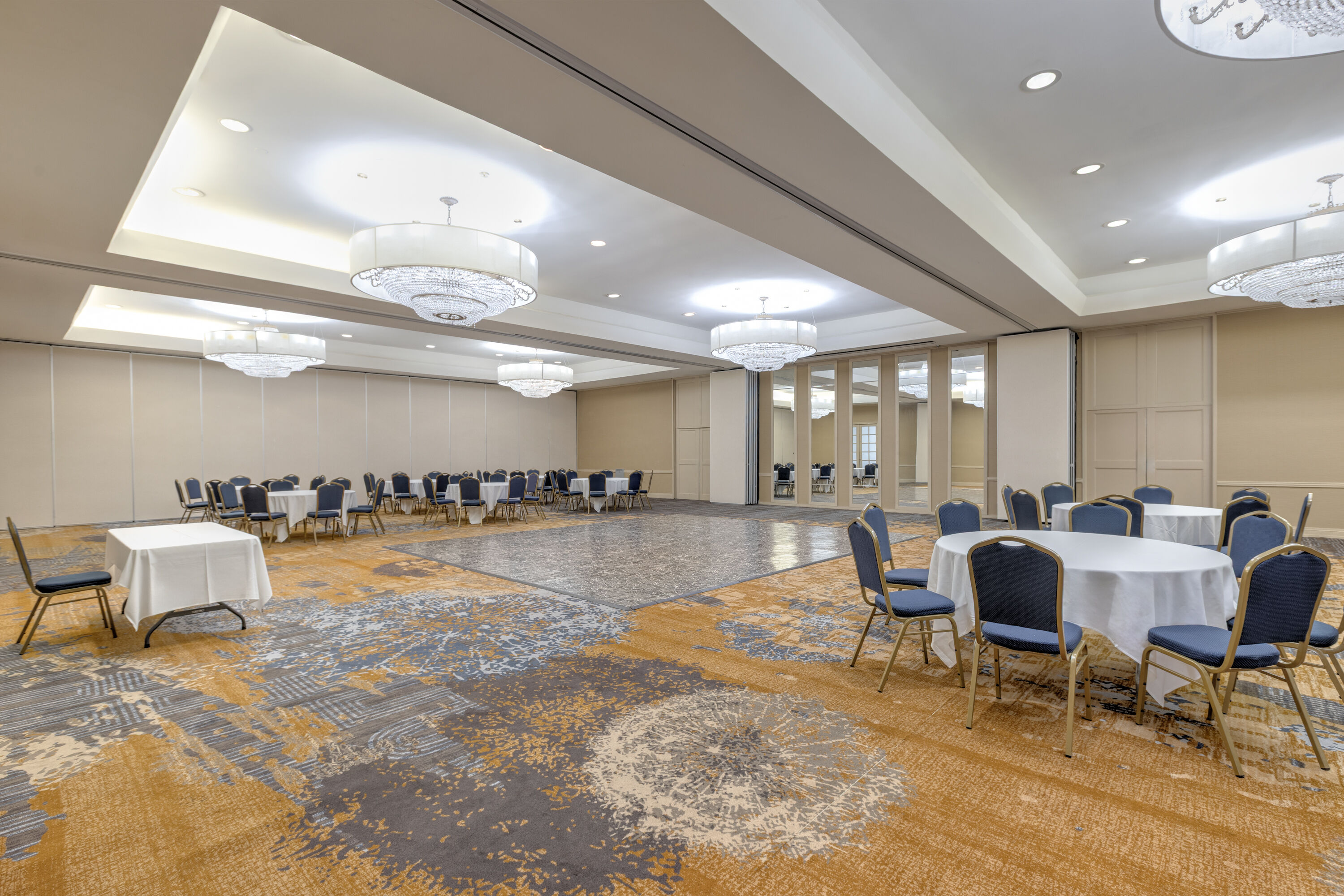 Wyndham Midland Downtown ballroom in Midland, Texas