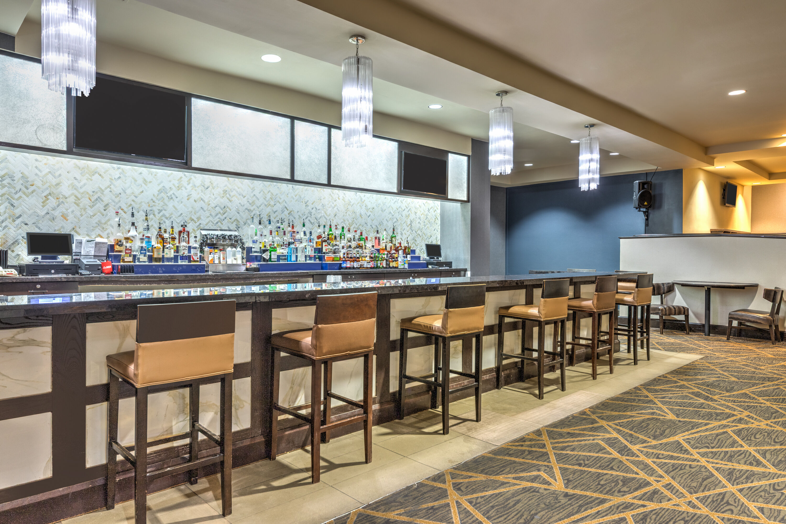Bar at Wyndham Midland Downtown in Midland, Texas