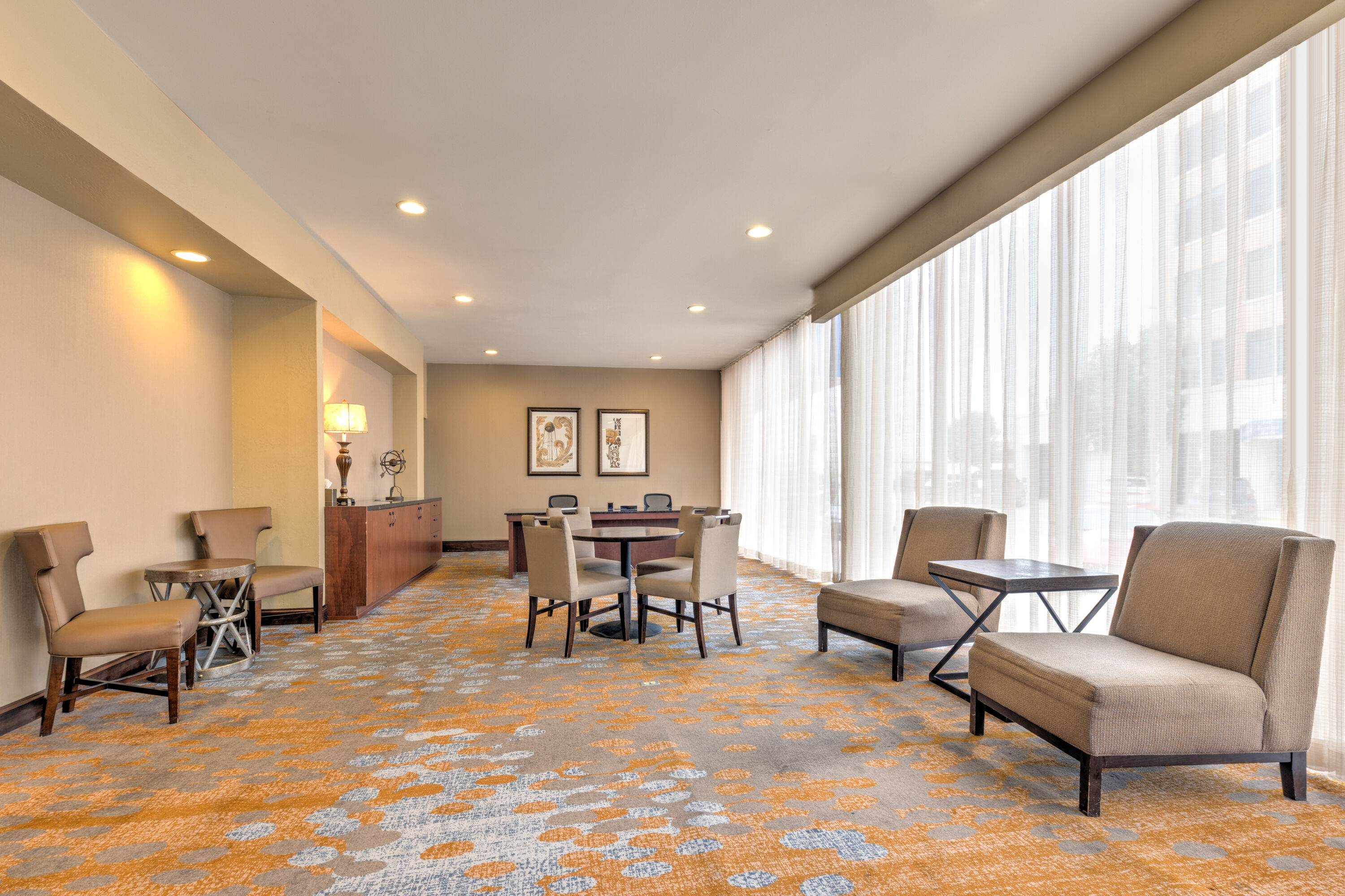 Meeting room at Wyndham Midland Downtown in Midland, Texas