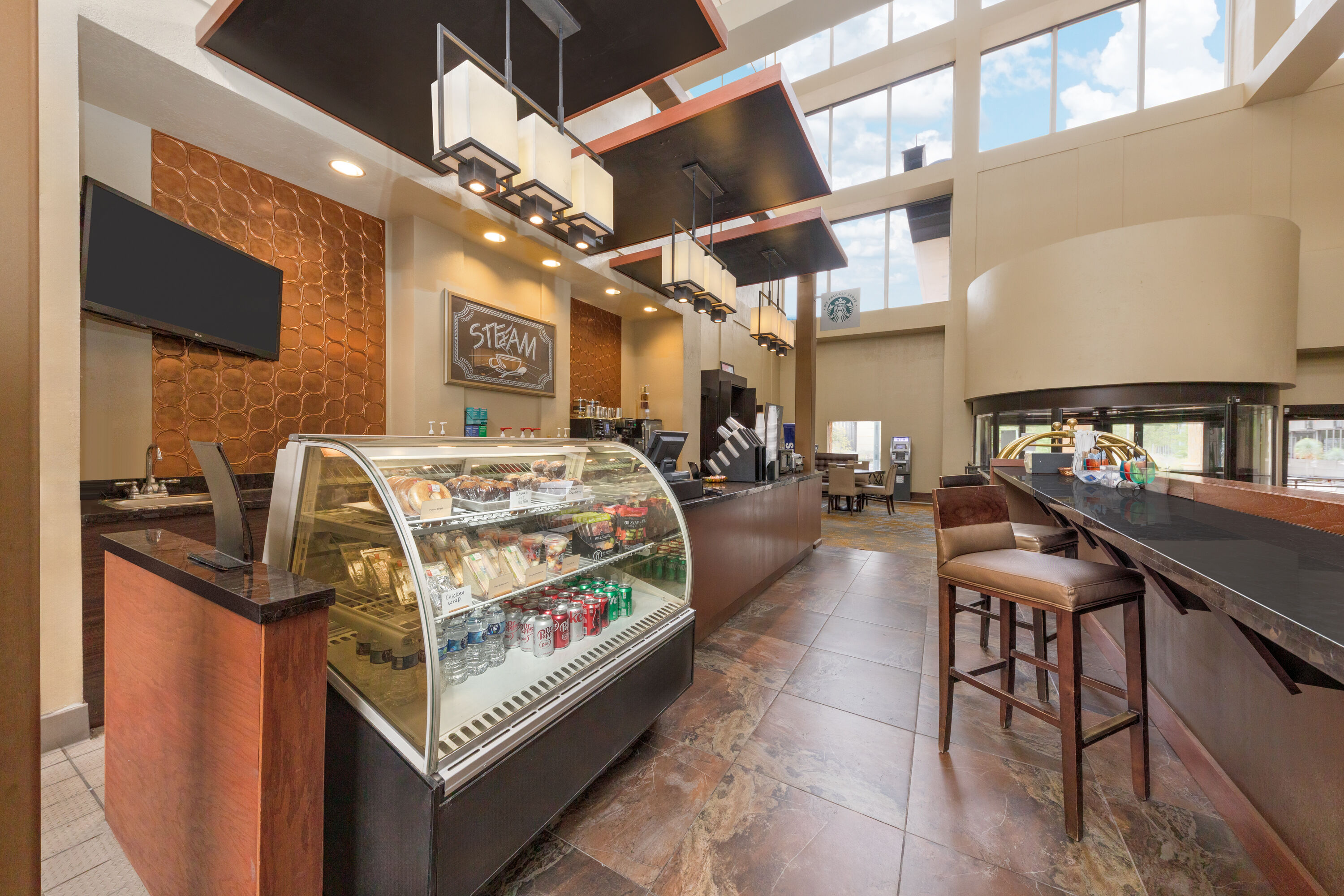 Wyndham Midland Downtown cafe in Midland, Texas