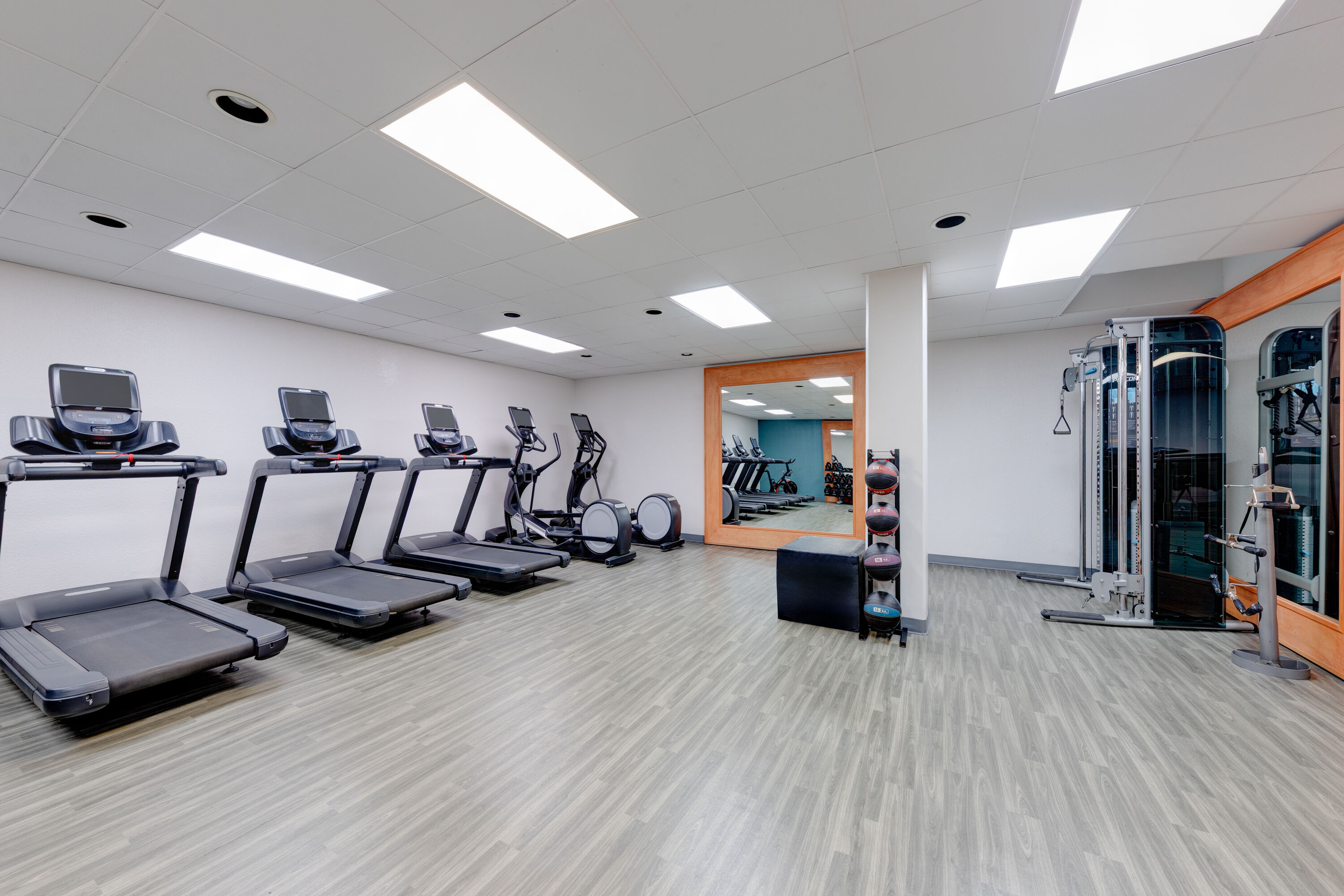 Fitness room at Wyndham Midland Downtown in Midland, Texas