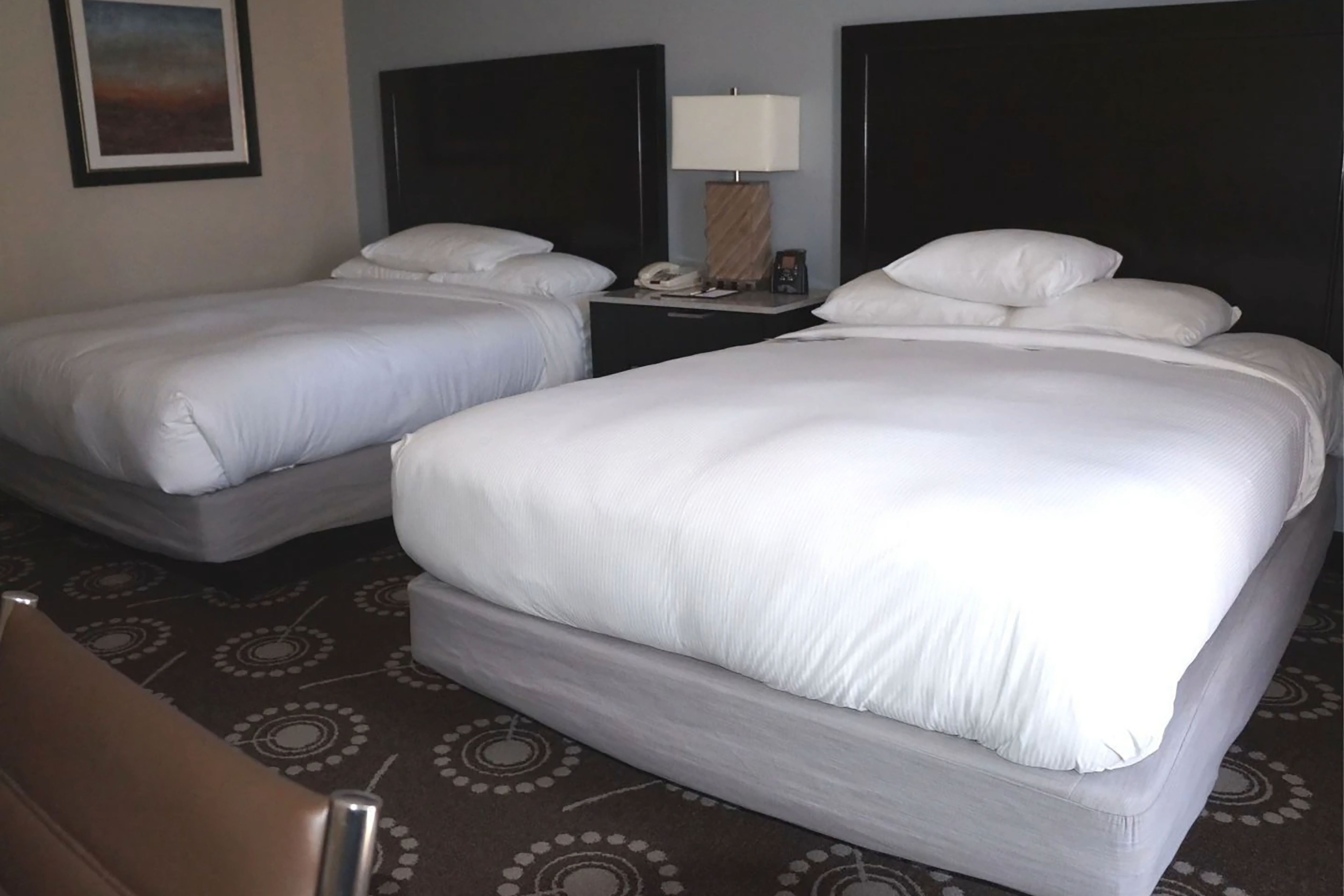Guest room at the Wyndham Midland Downtown in Midland, Texas