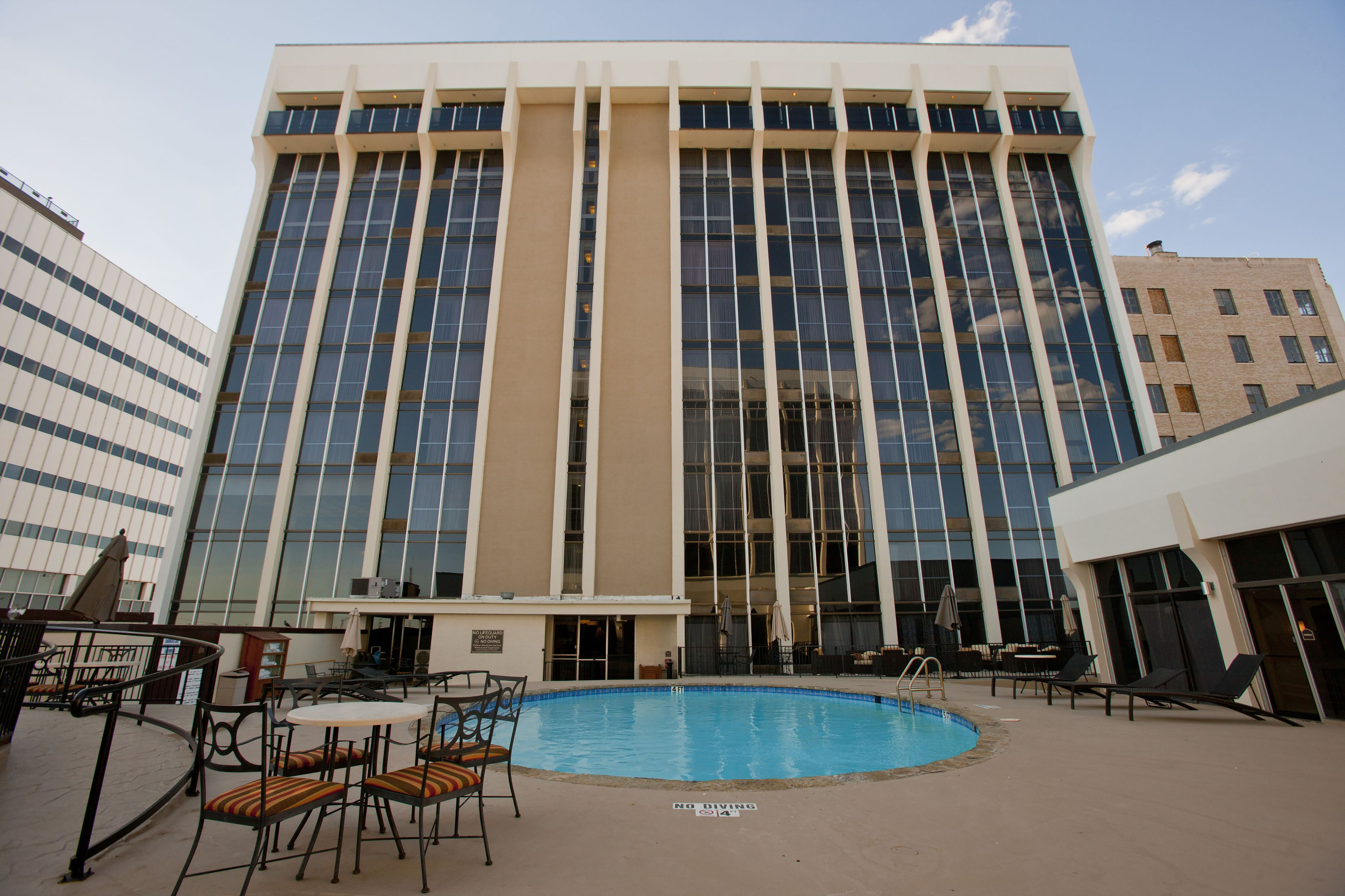 Pool at the Wyndham Midland Downtown in Midland, Texas