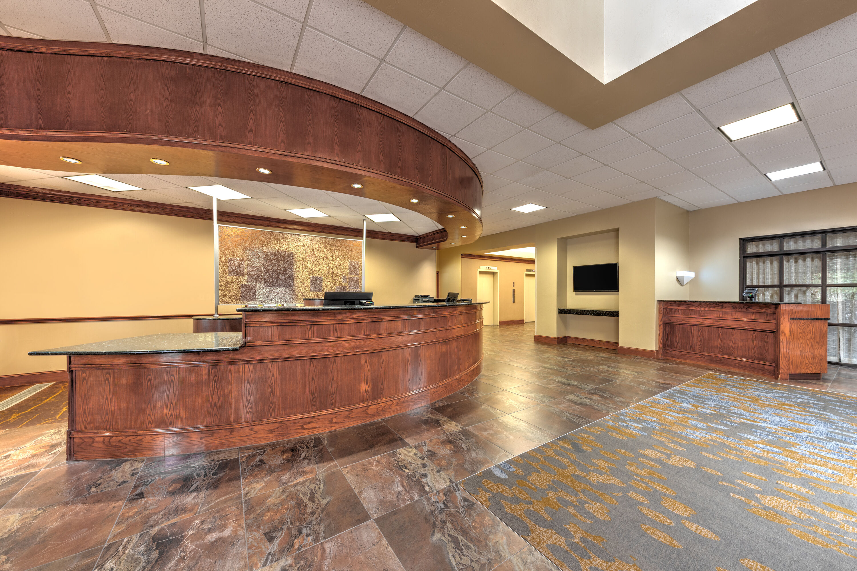 Wyndham Midland Downtown reception in Midland, Texas