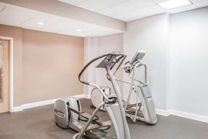 Fitness room at Wyndham Virginia Beach Oceanfront in Virginia Beach, Virginia