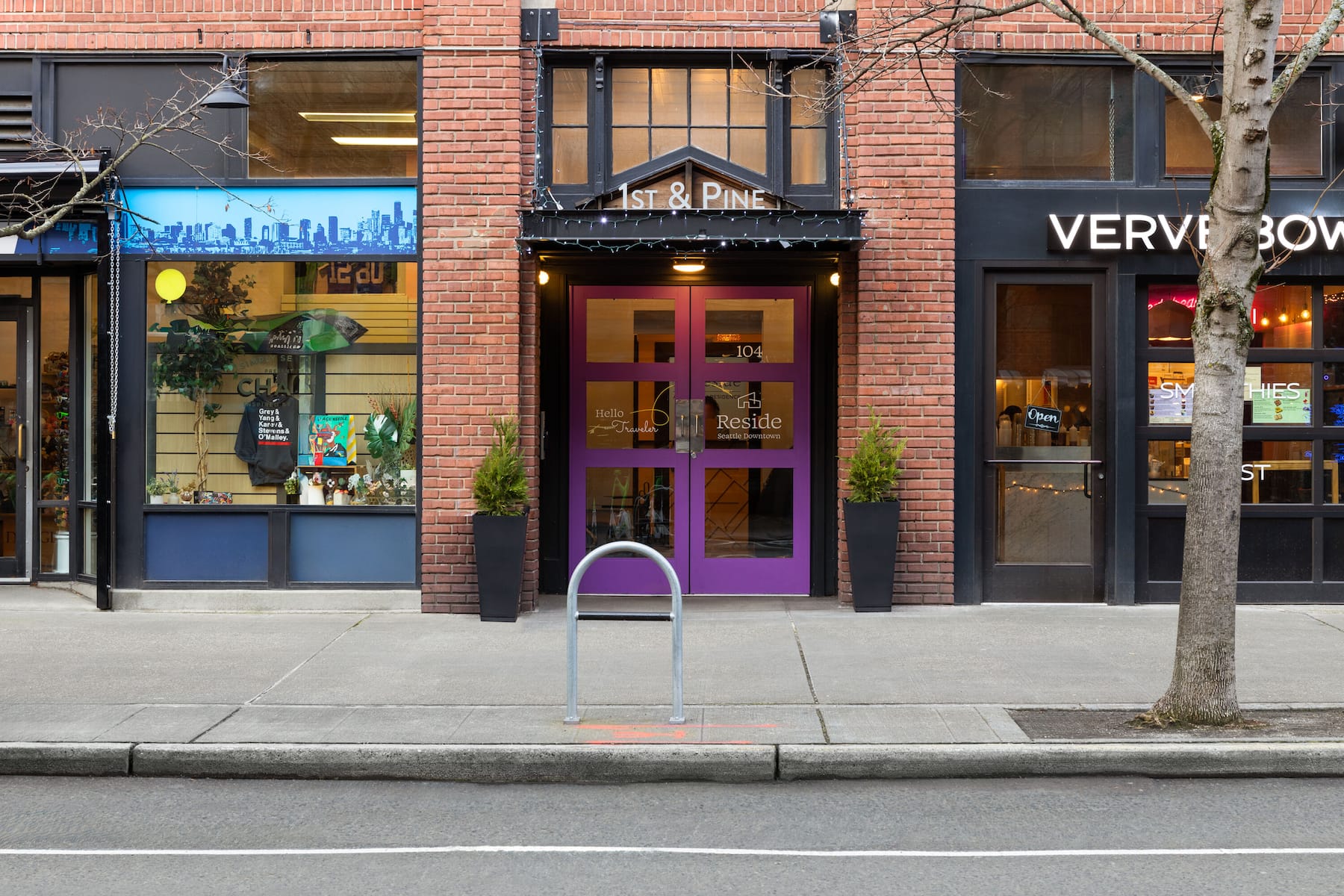 Exterior of Reside Seattle Downtown, a Wyndham Residence hotel in Seattle, Washington