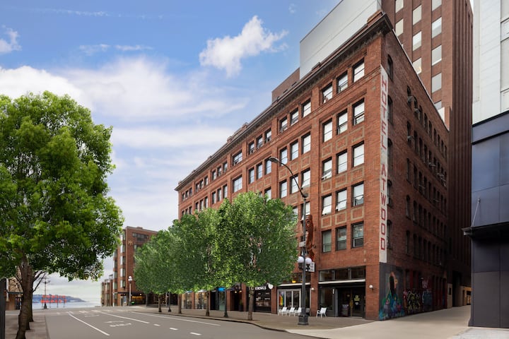 Exterior Day Image of Reside Seattle Downtown, a Wyndham Residence hotel in Seattle, Washington