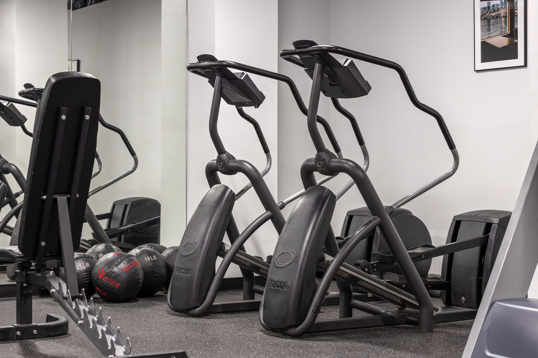 Fitness room at Reside Seattle Downtown, a Wyndham Residence in Seattle, Washington