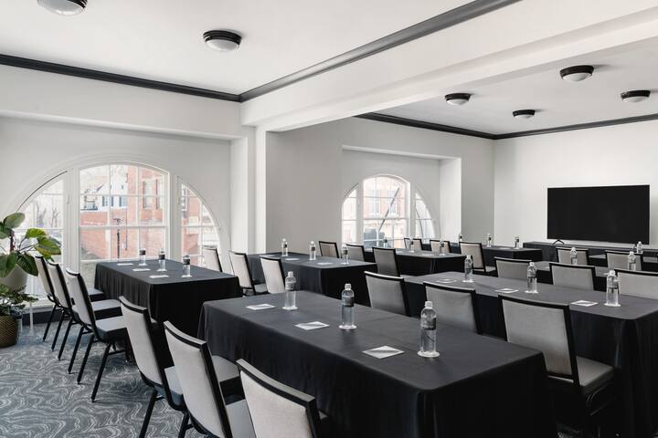 Conference room at Hotel Morgan a Wyndham Hotel in Morgantown, West Virginia