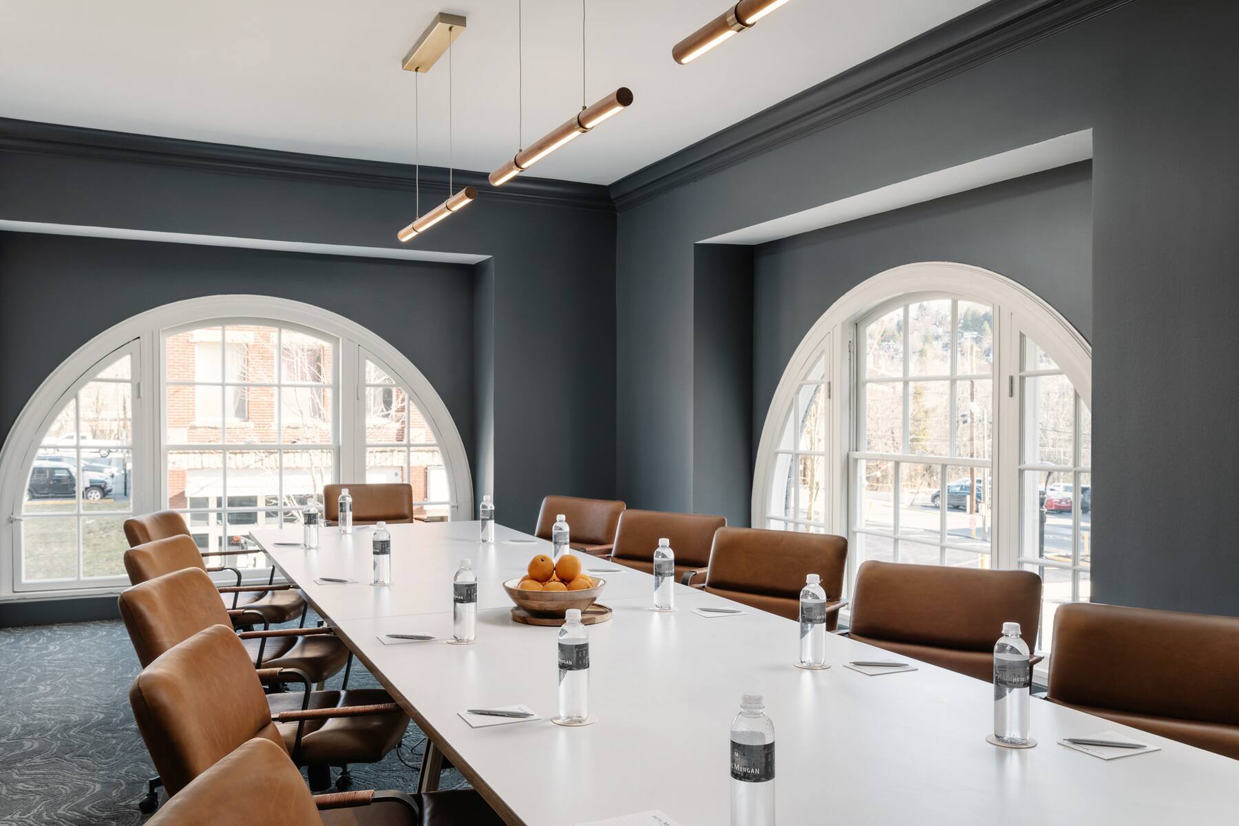 Conference room at Hotel Morgan a Wyndham Hotel in Morgantown, West Virginia