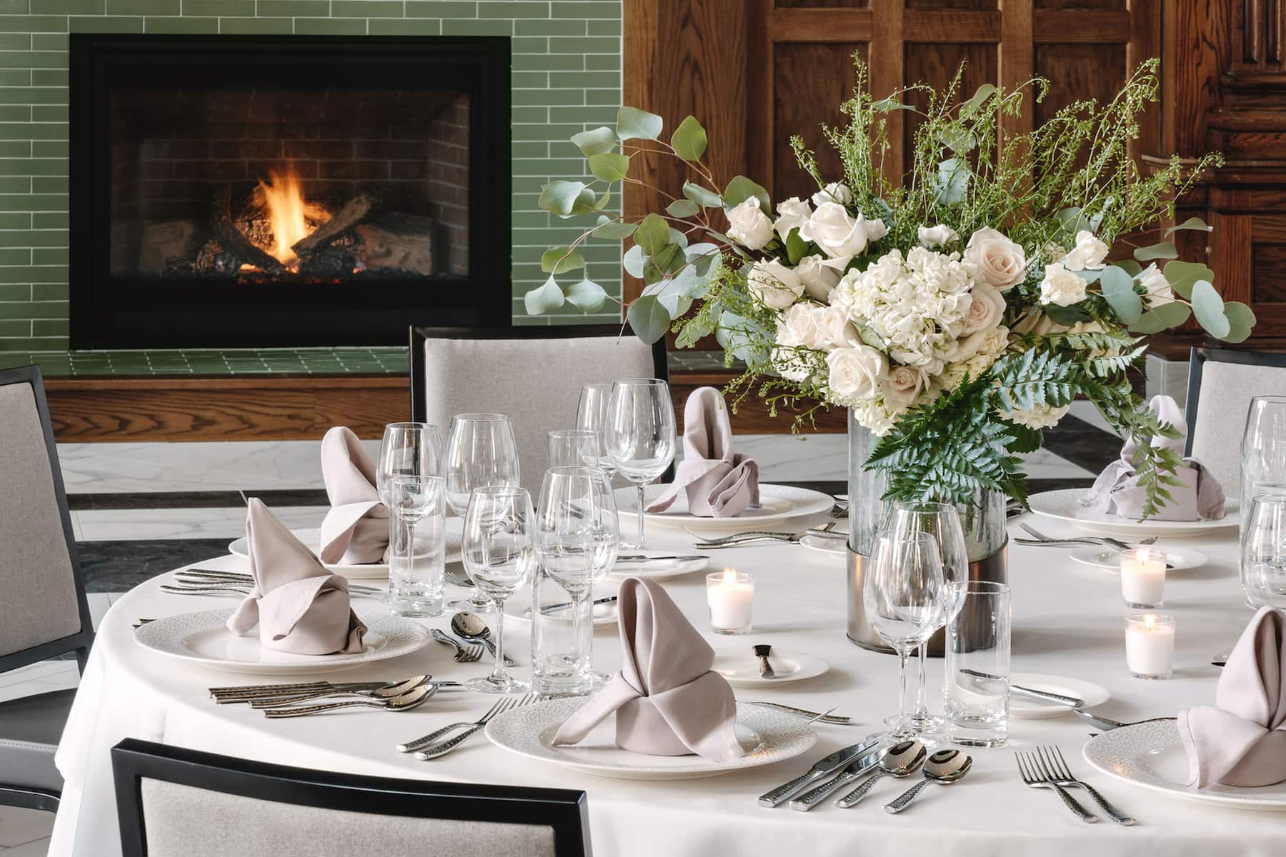 Hotel Morgan a Wyndham Hotel grand ballroom in Morgantown, West Virginia