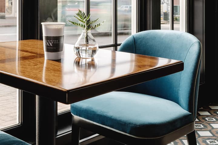 Hotel Morgan a Wyndham Hotel restaurant in Morgantown, West Virginia