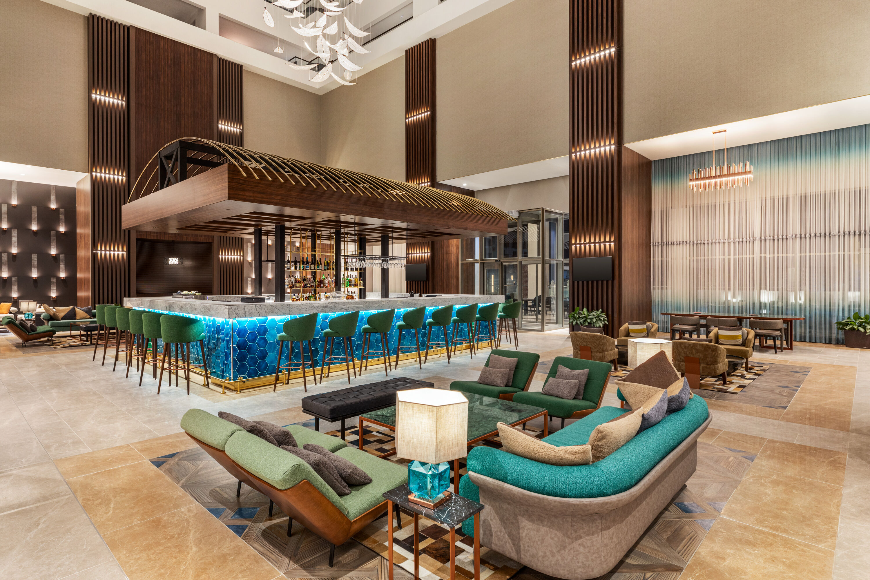 Bar at Wyndham Bukhara in Bukhara, Other than US/Canada