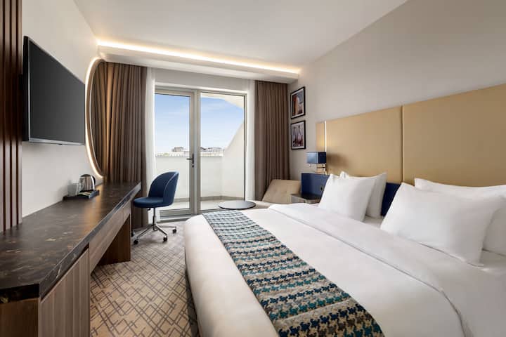 Guest room at the Wyndham Bukhara in Bukhara, Other than US/Canada