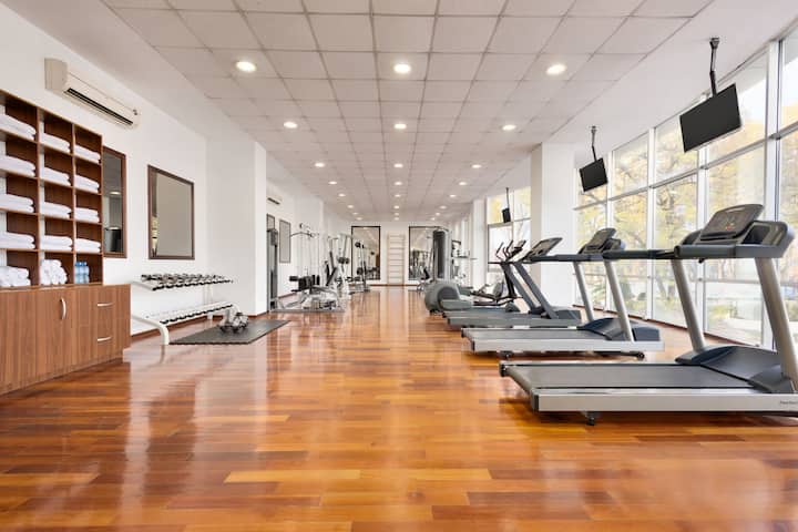Fitness room at Wyndham Tashkent in Tashkent, Other than US/Canada