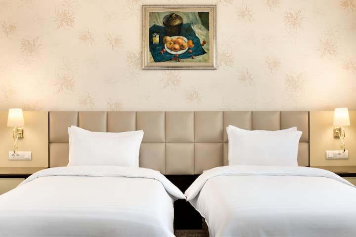 Guest room at the Wyndham Tashkent in Tashkent, Other than US/Canada