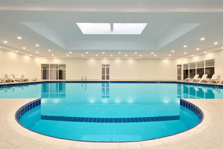 Indoor pool at the Wyndham Tashkent in Tashkent, Other than US/Canada