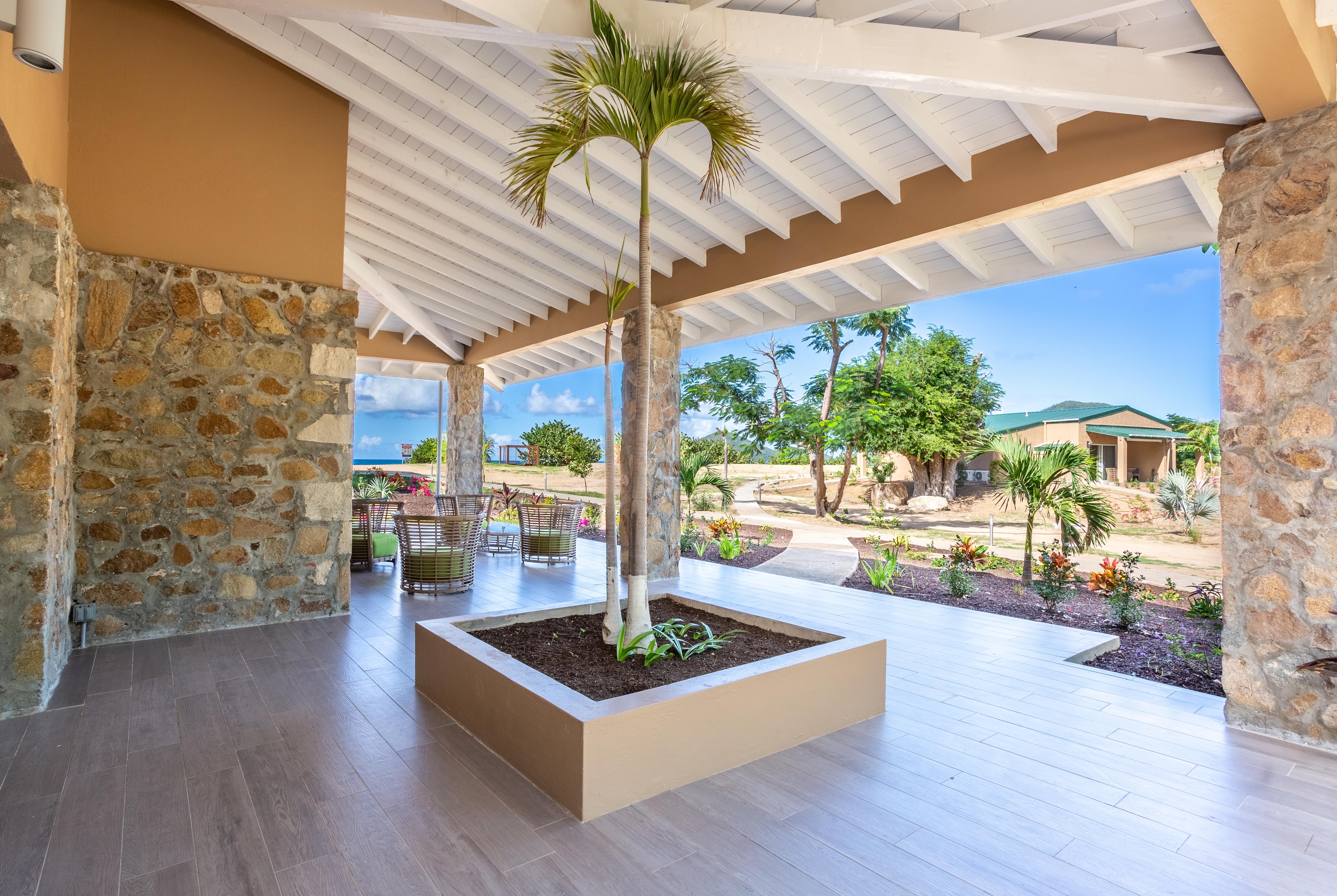 Exterior of Wyndham Tortola BVI Lambert Beach Resort hotel in East End, Other than US/Canada