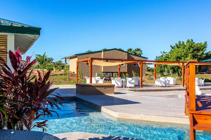 Pool bar at the Wyndham Tortola BVI Lambert Beach Resort in East End, Other than US/Canada